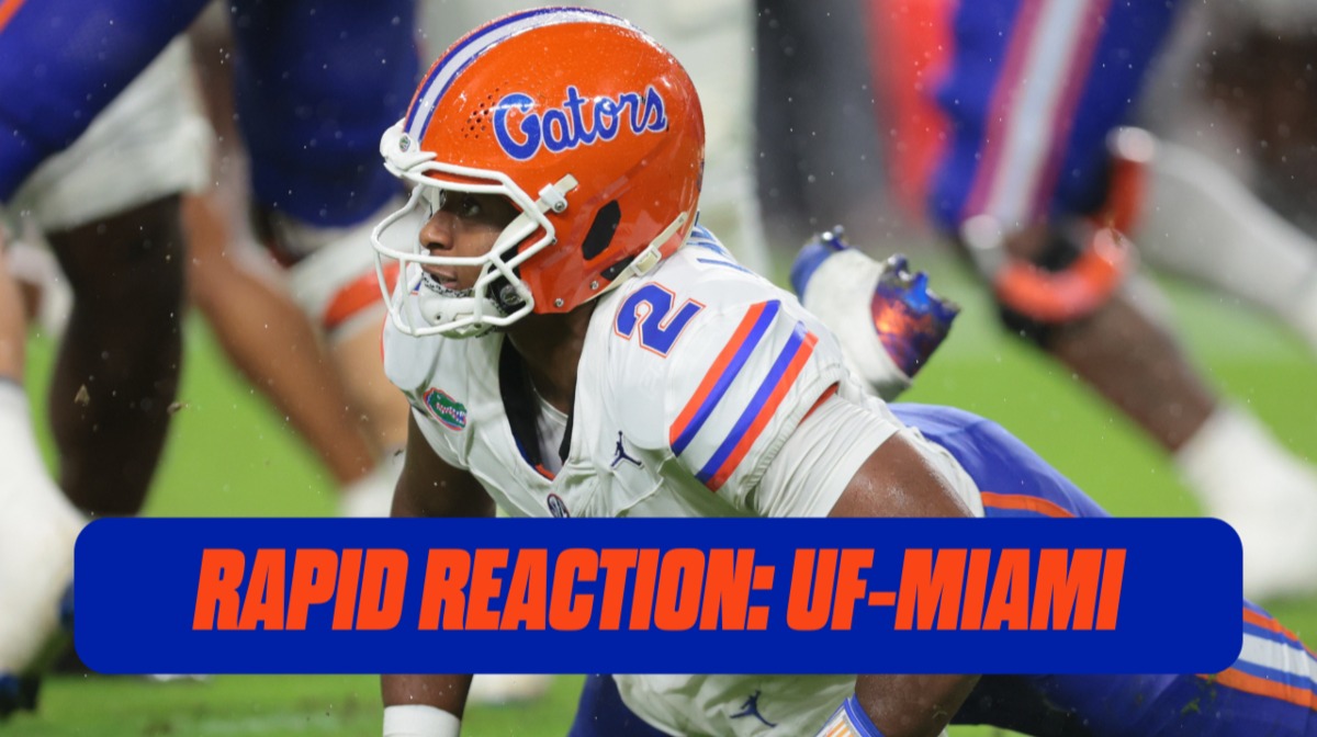Ep. 145: Rapid Reaction to Florida's 26-7 loss at Miami