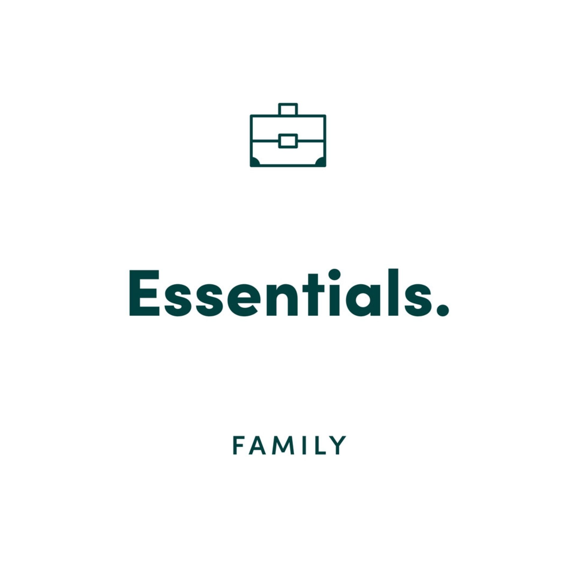 Essentials 1: Family