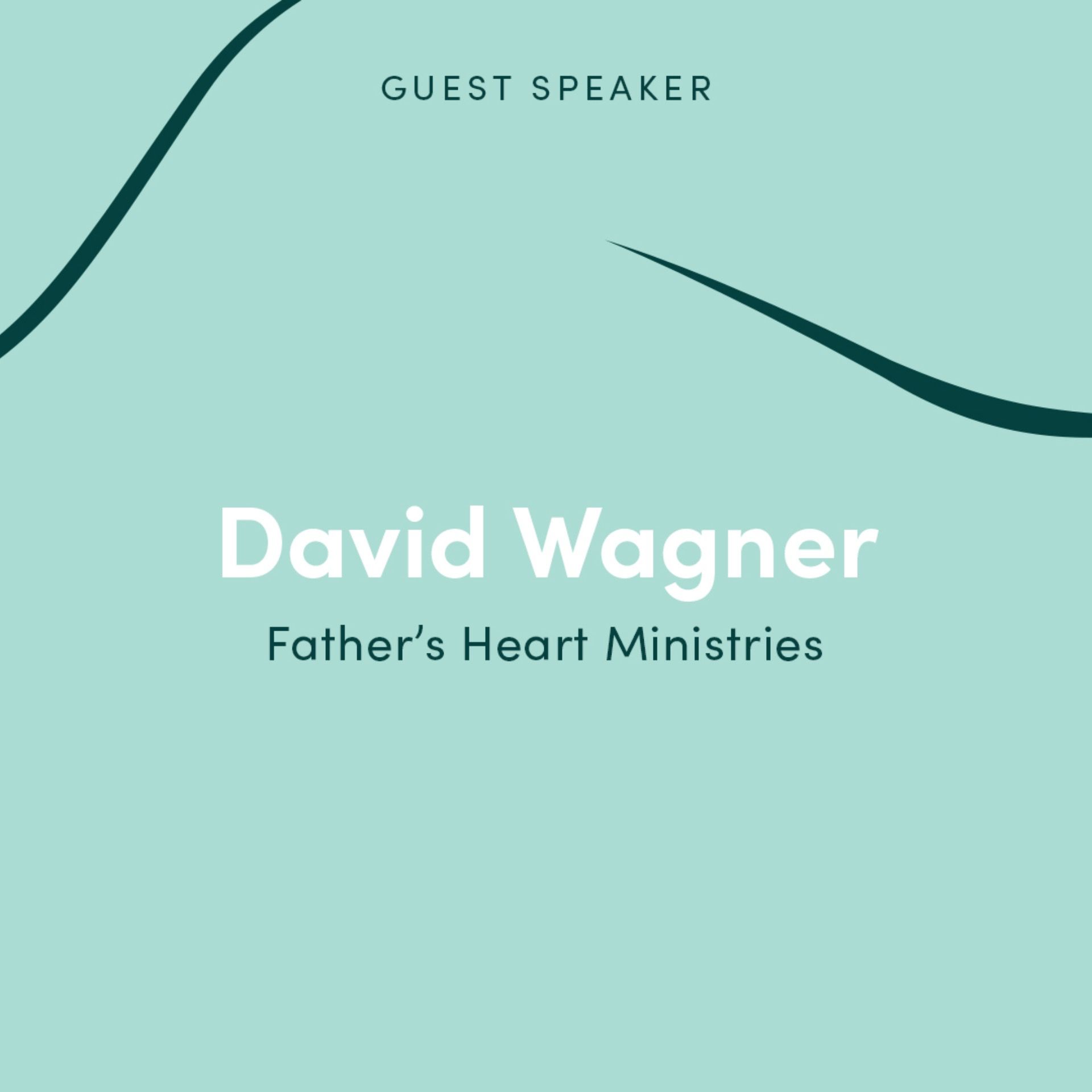 Guest Speaker: David Wagner