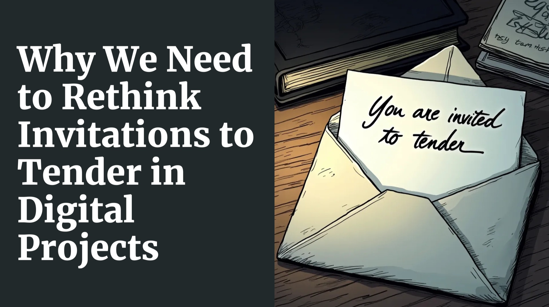 Why We Need to Rethink Invitations to Tender in Digital Projects