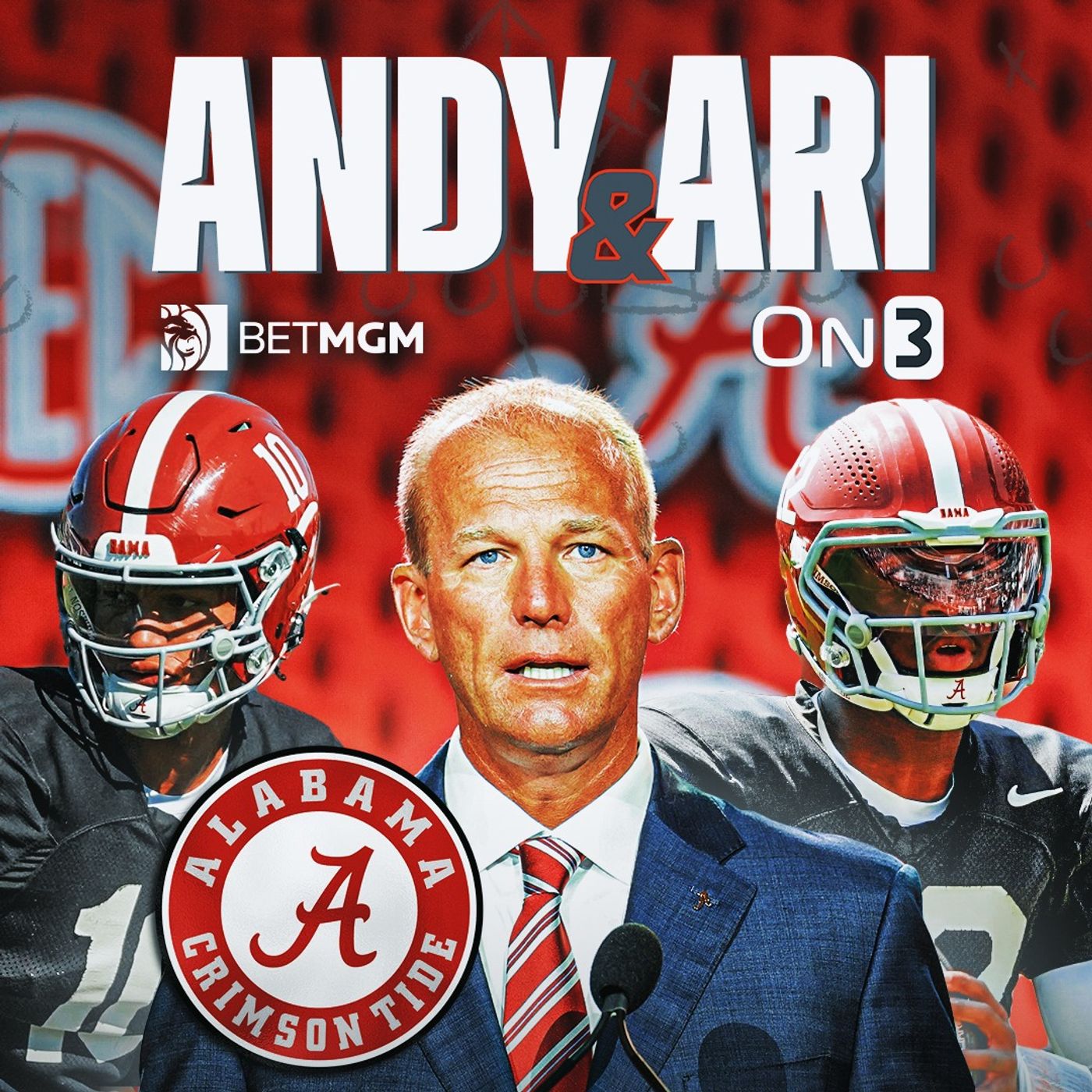 Inside Alabama’s QB Competition: Will Kalen DeBoer select Austin Mack or Keelon Russell? Nick Saban's Schedule Fix | Florida QB1 Battle | New CFB Rules in 2026 — Andy & Ari On3 cover