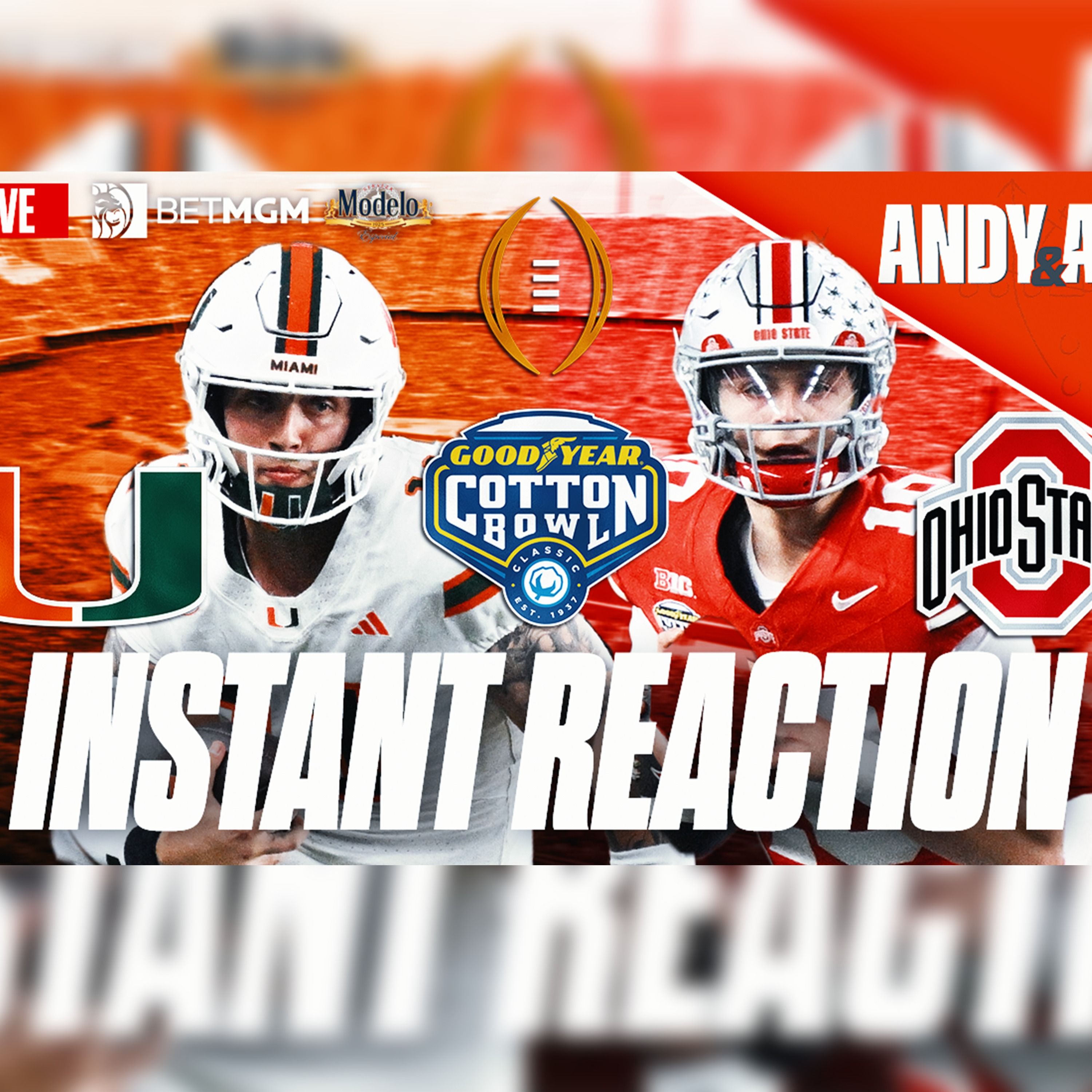 Miami DOMINATES Ohio State in the trenches | Canes advance in the CFP