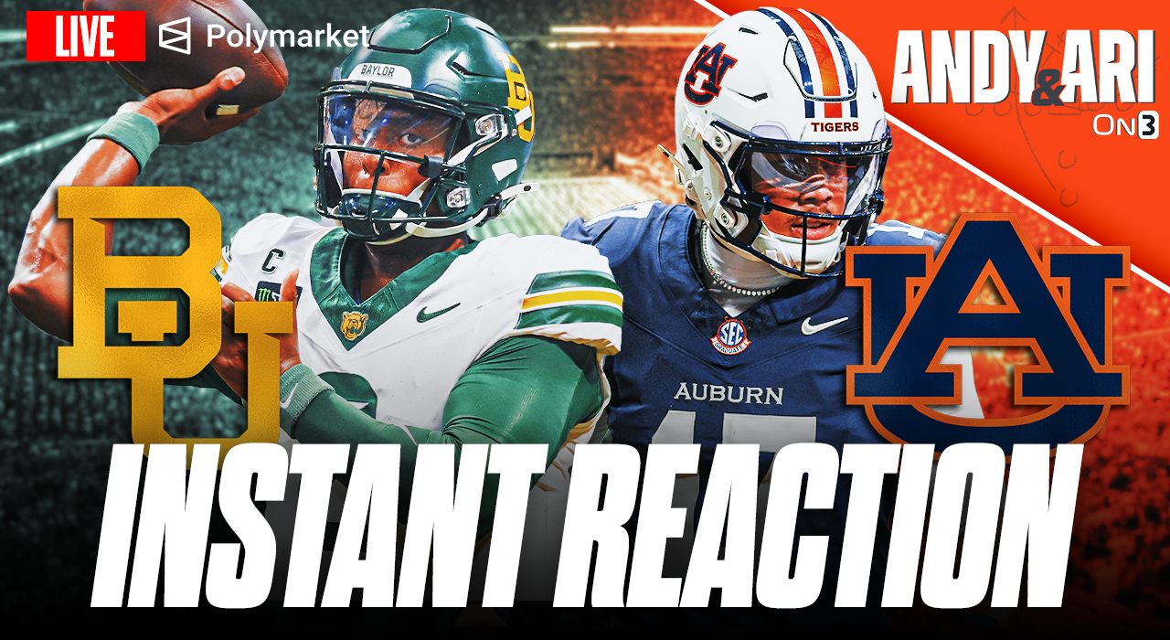 Auburn STUFFS Baylor at the goal line to survive week one | Alex Golesh WINS in his Tigers debut