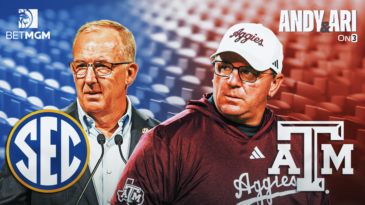 Mike Elko for College Football Commissioner? Texas A&M coach SOUNDS OFF at SEC Spring Meetings