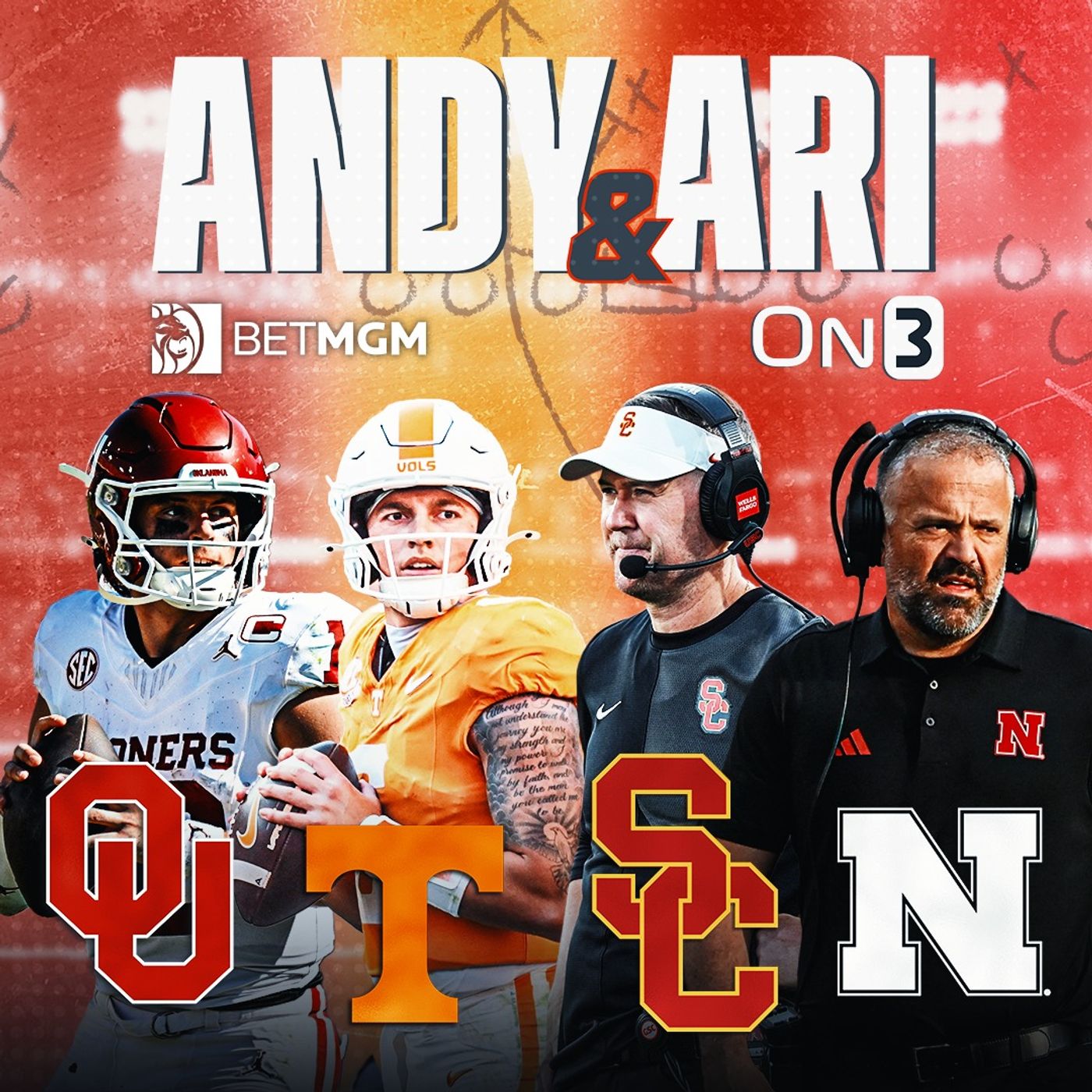 College Football Week 10 PICKS | Oklahoma-Tennessee, USC-Nebraska, Penn St-Ohio St, Vanderbilt-Texas