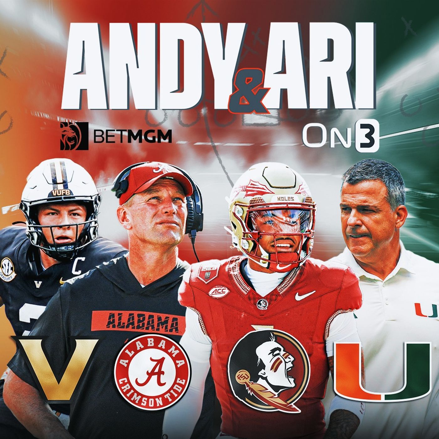 College Football WEEK 6 PICKS | Miami-Florida State, Vanderbilt-Alabama, Texas-Florida, MSU-Nebraska