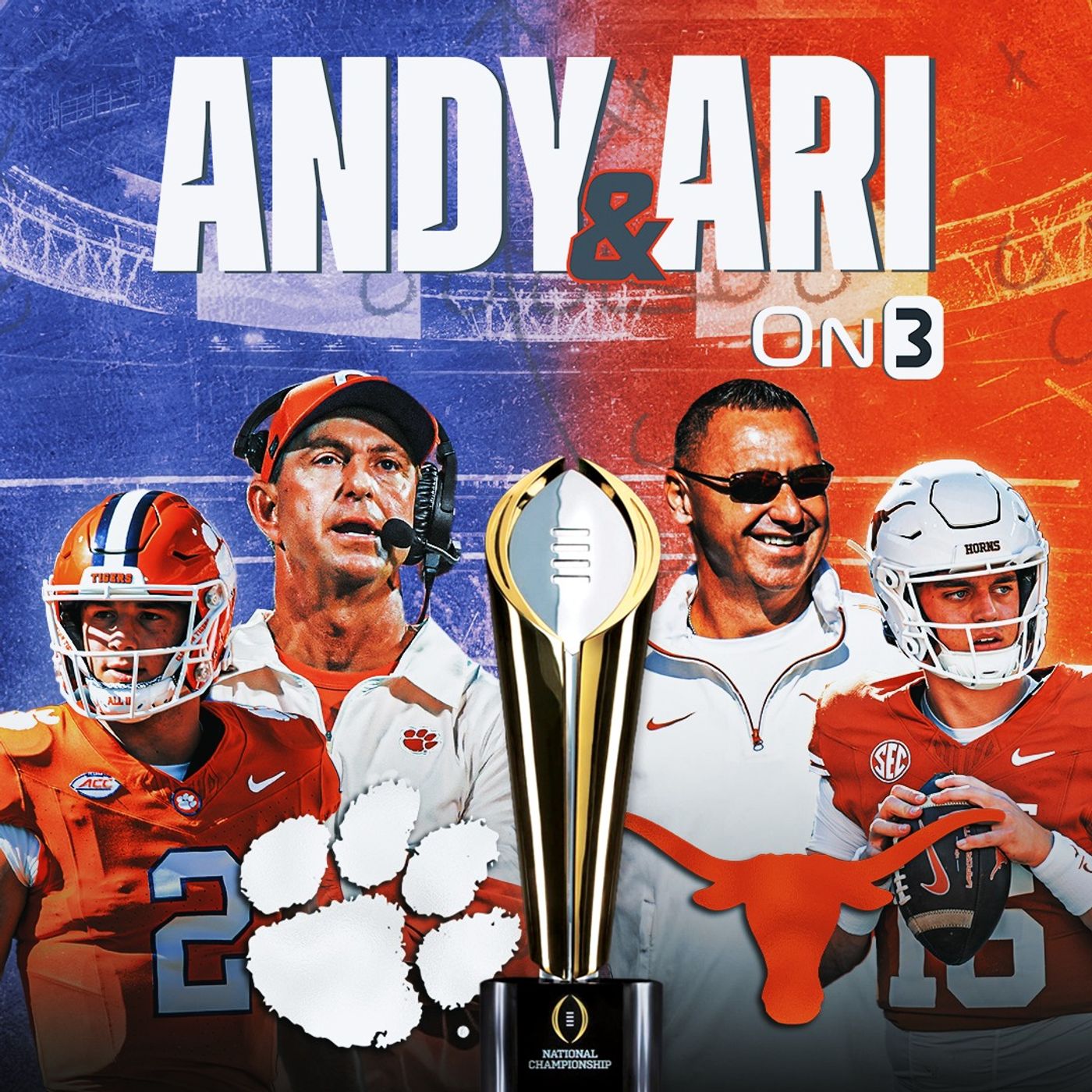 A Texas-Clemson national title game? Debating Ari's projected College Football Playoff bracket