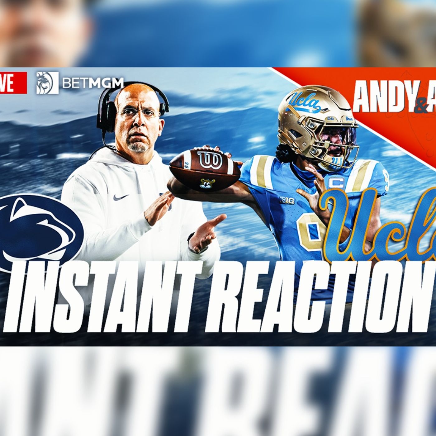 Instant Reaction to a WILD Saturday afternoon | UCLA STUNS Penn State | Florida thumps Texas