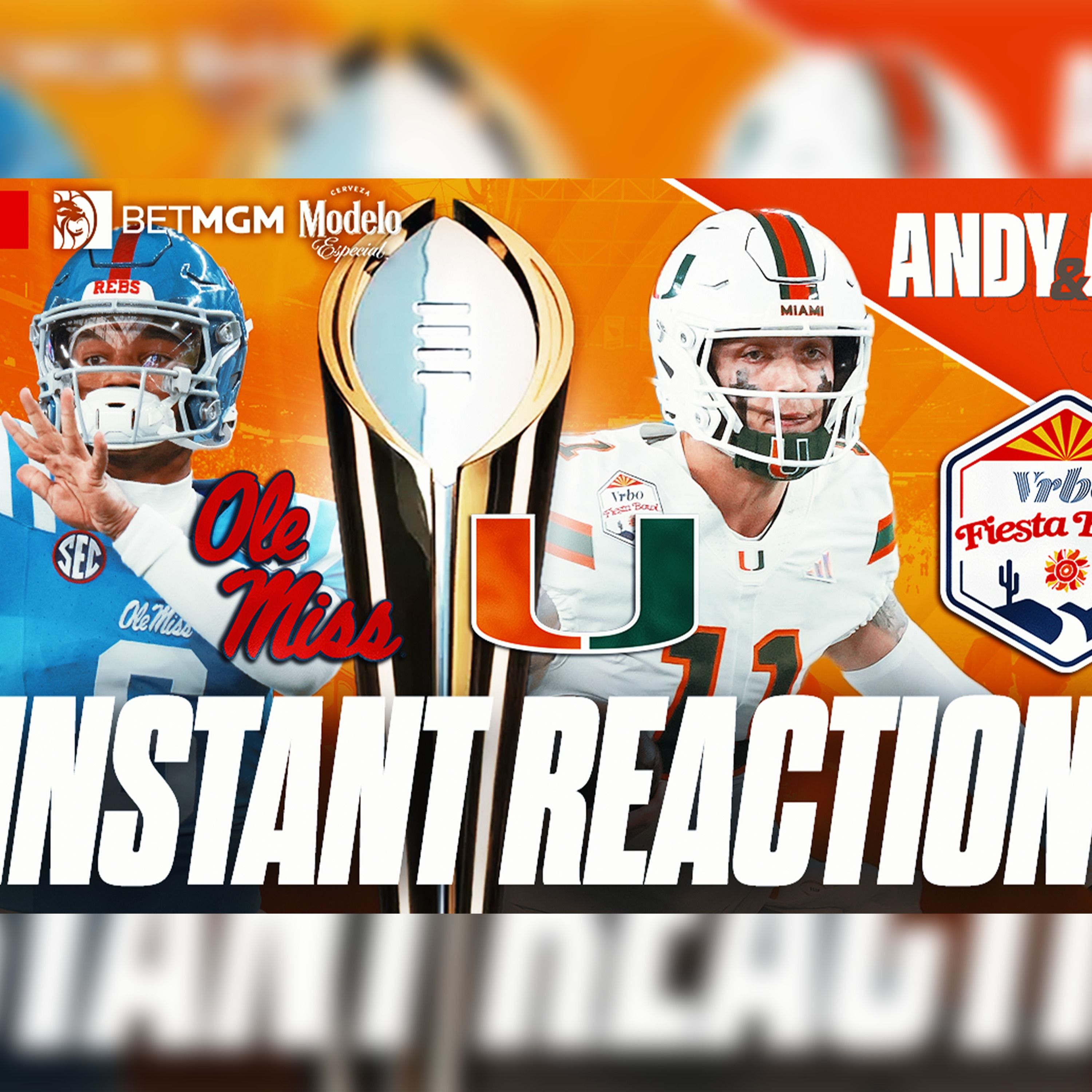 Miami ADVANCES to the National Championship | Hurricanes vs Ole Miss Fiesta Bowl Instant Reaction
