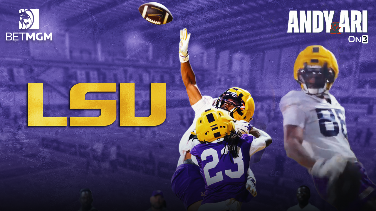 LSU’s next STAR? Jabari Mack’s INSANE one-handed catch at spring practice