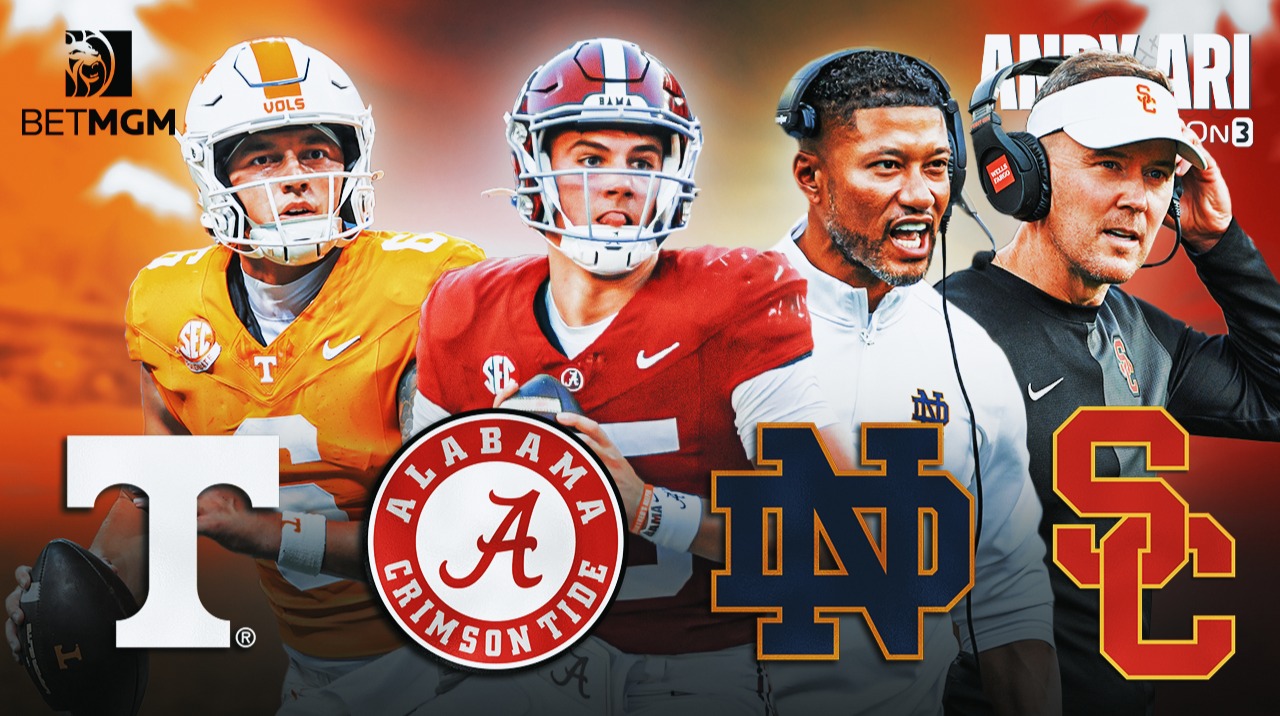 College Football Week 8 PICKS | Tennessee-Alabama, USC-Notre Dame, Ole Miss-Georgia, LSU-Vanderbilt