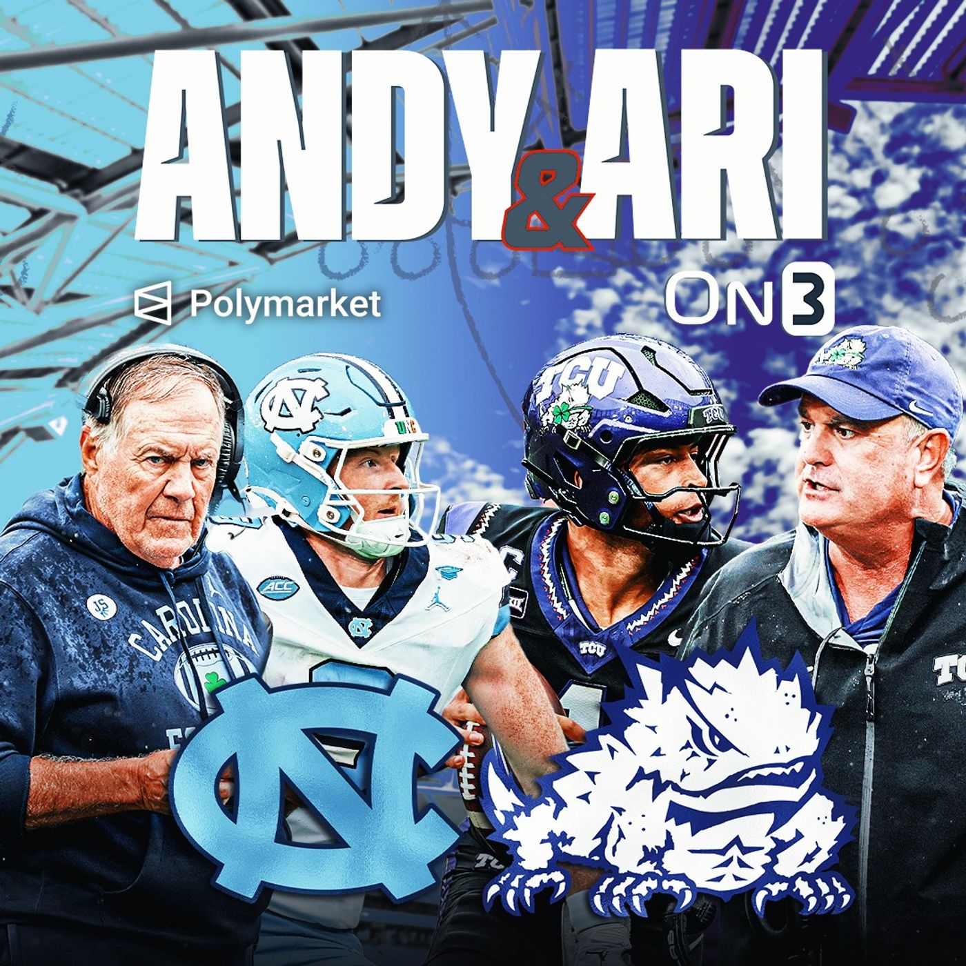 Were we WRONG about Bill Belichick and North Carolina? Tar Heels beat TCU in Ireland episode artwork