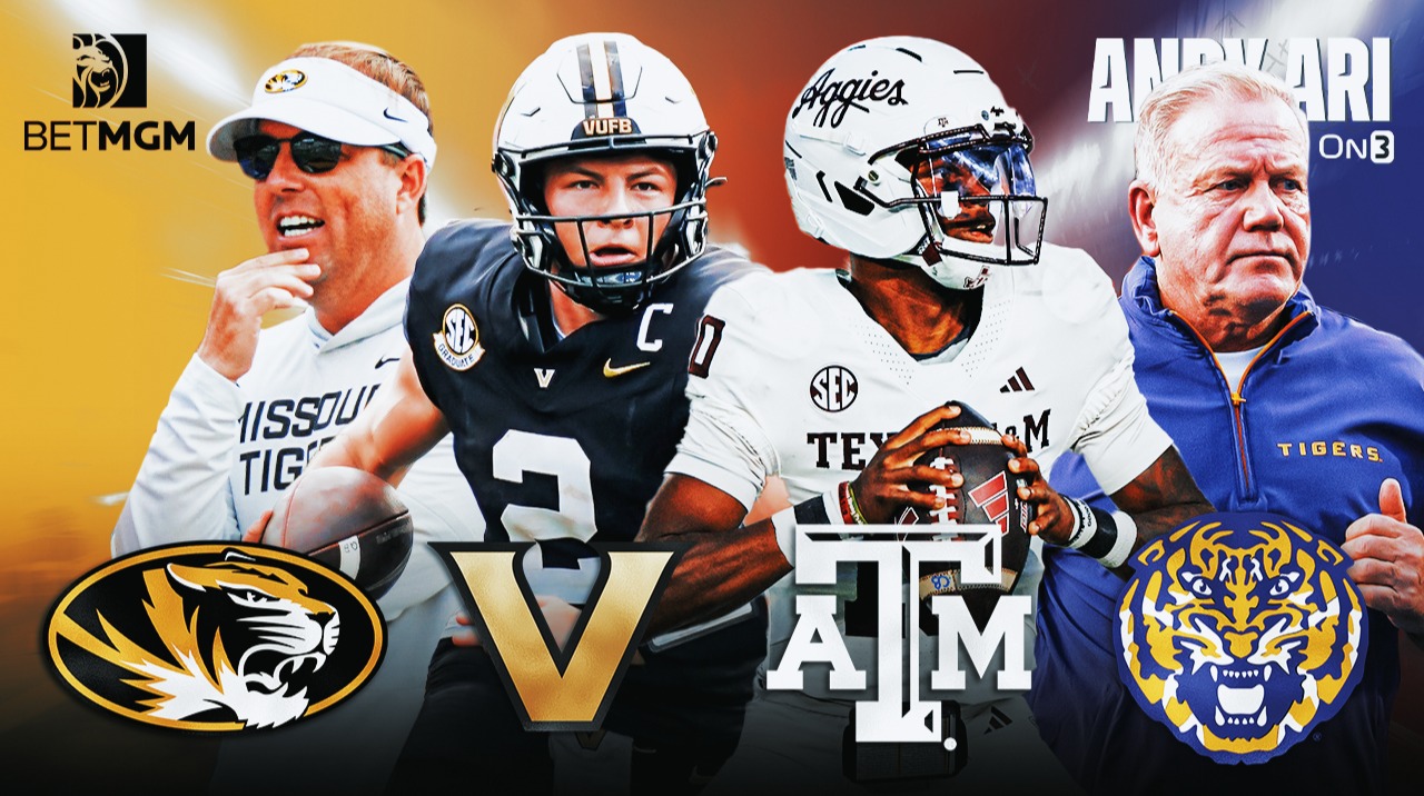 College Football Week 9 PICKS | Ole Miss-Oklahoma, Missouri-Vanderbilt, Texas A&M-LSU, Michigan-Michigan State
