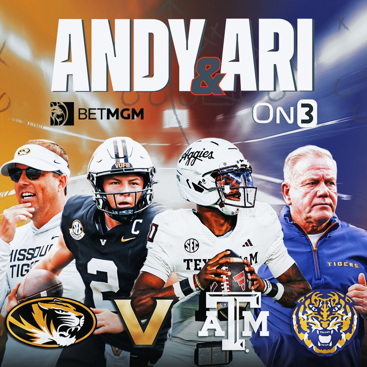 College Football Week 9 PICKS | Ole Miss-Oklahoma, Missouri-Vanderbilt, Texas A&M-LSU, Michigan-Michigan State