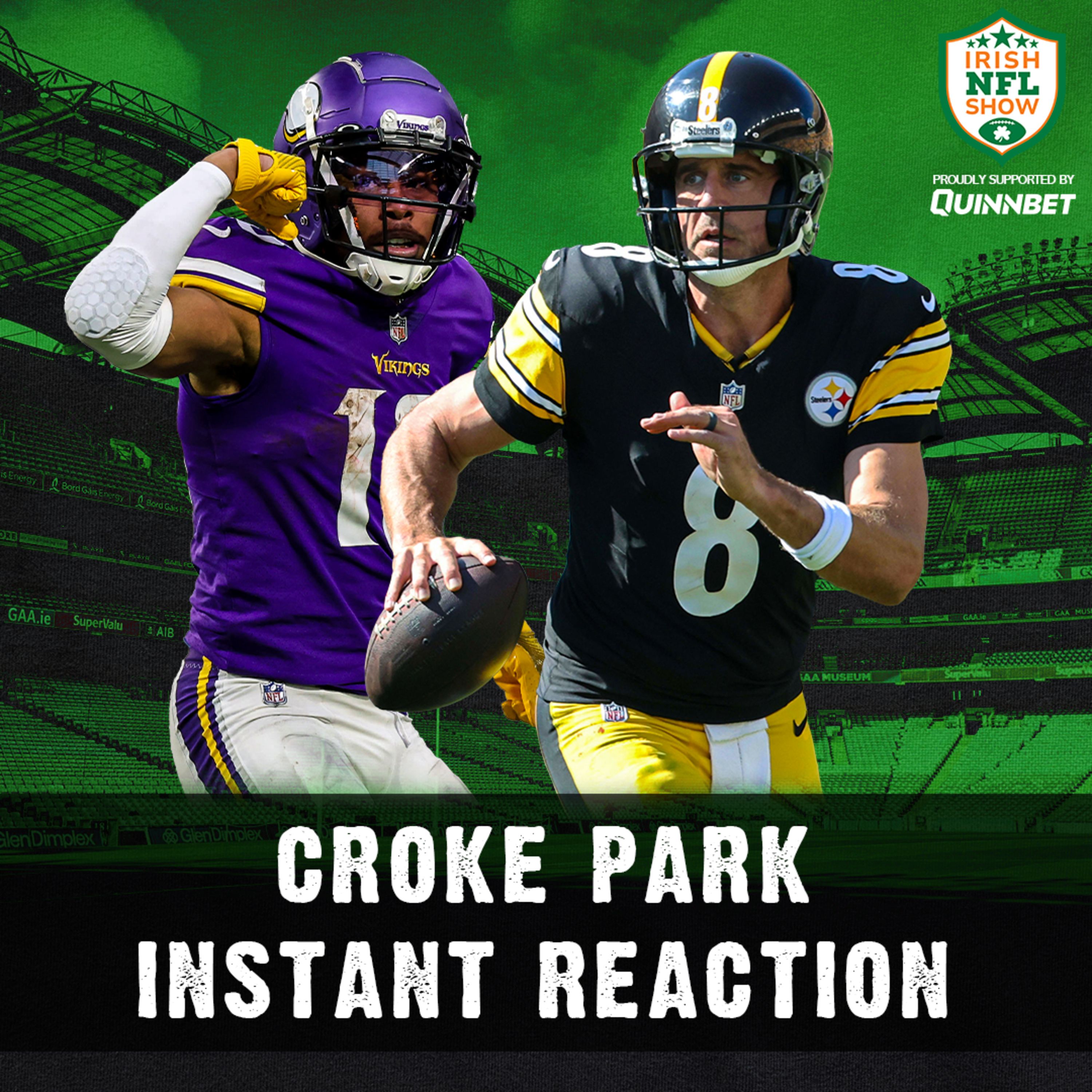 Instant Reaction from Croke Park: Steelers outlast the Vikings