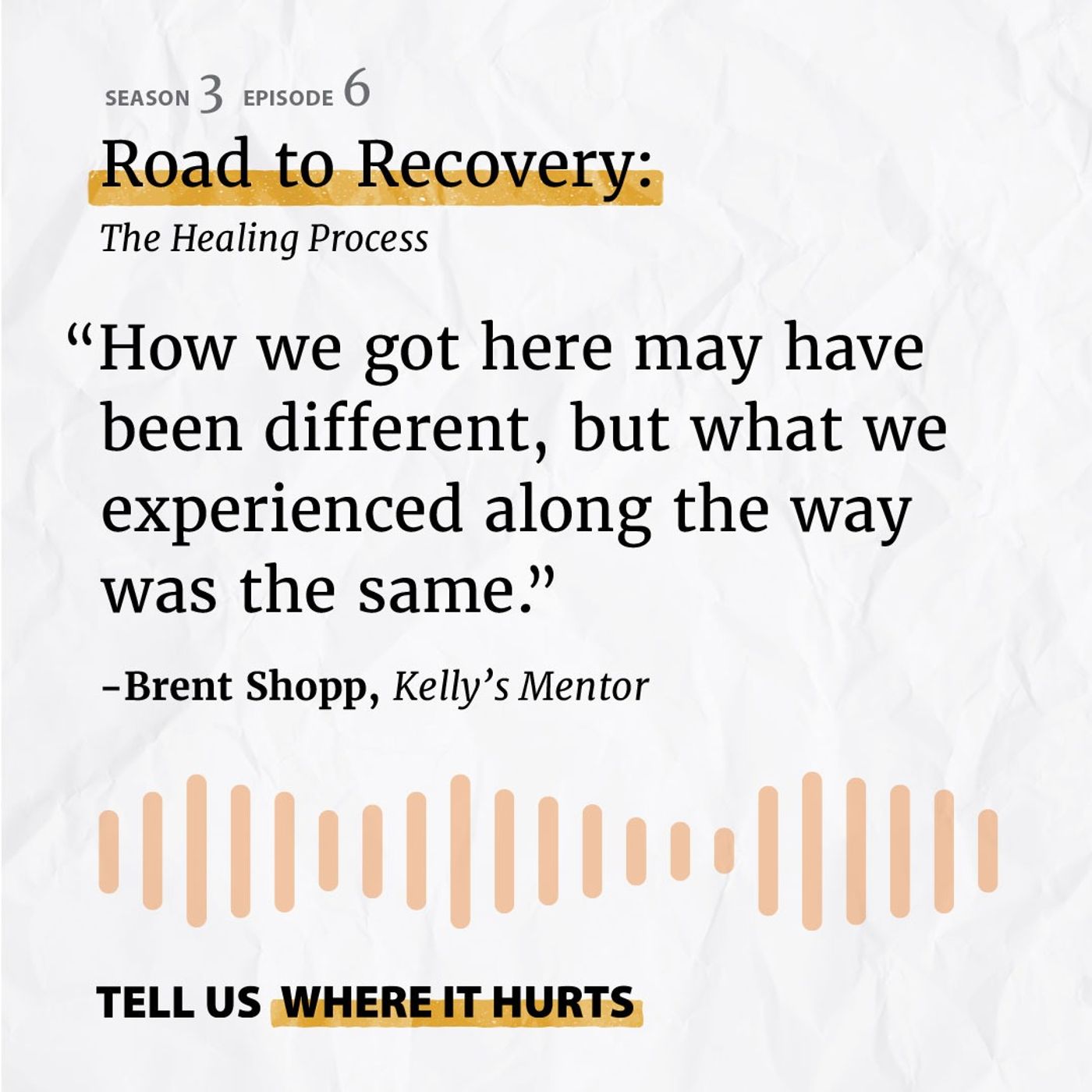 Road to Recovery: The Healing Process