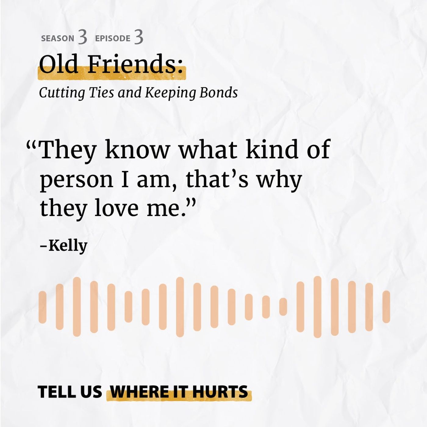 Old Friends: Cutting Ties and Keeping Bonds