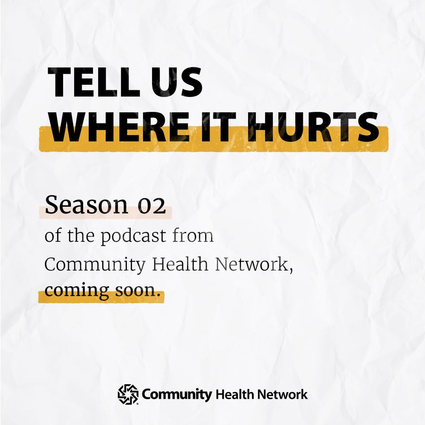 Tell Us Where It Hurts: Season 2
