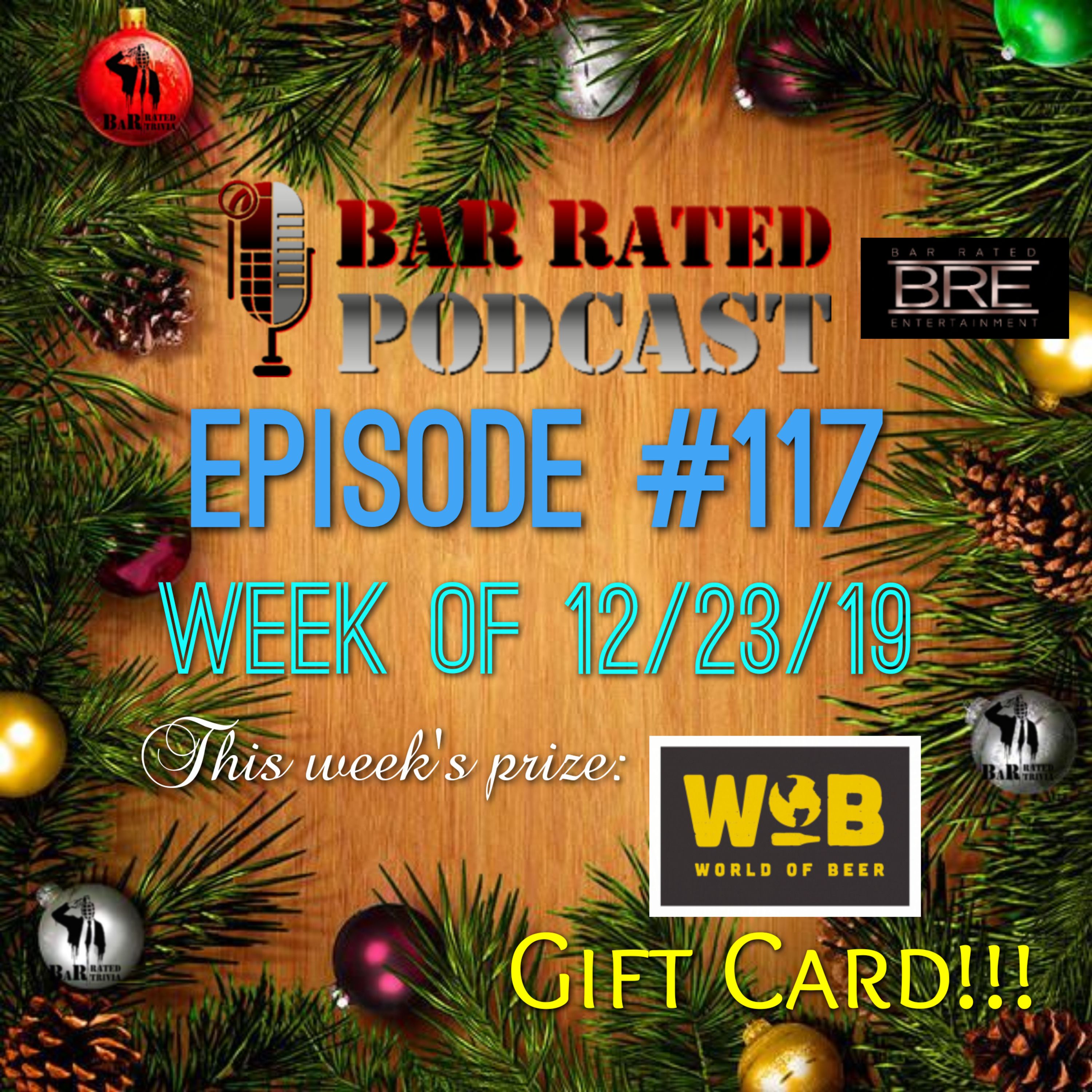 BRP #117: Week of 12/23/19 - Harry Potter Themed Game Recap & Holiday Show