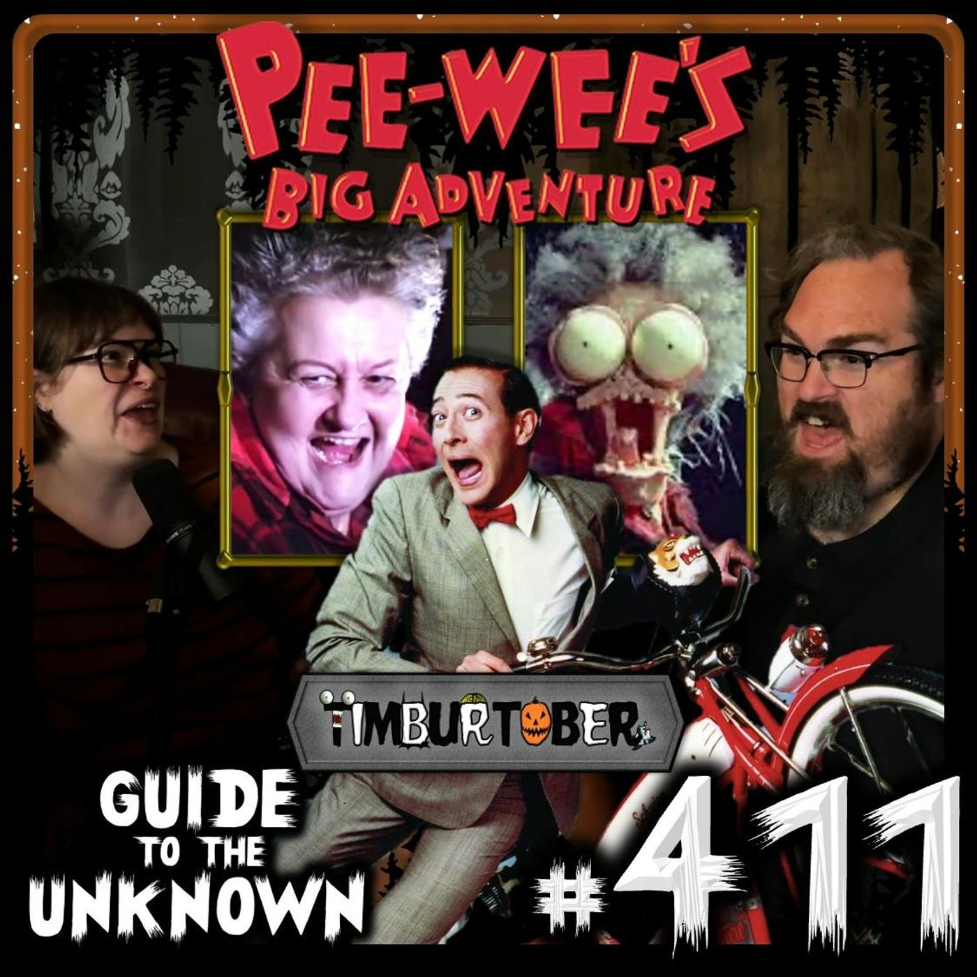 411: Pee-Wee's Big Adventure (TIMBURTOBER) artwork