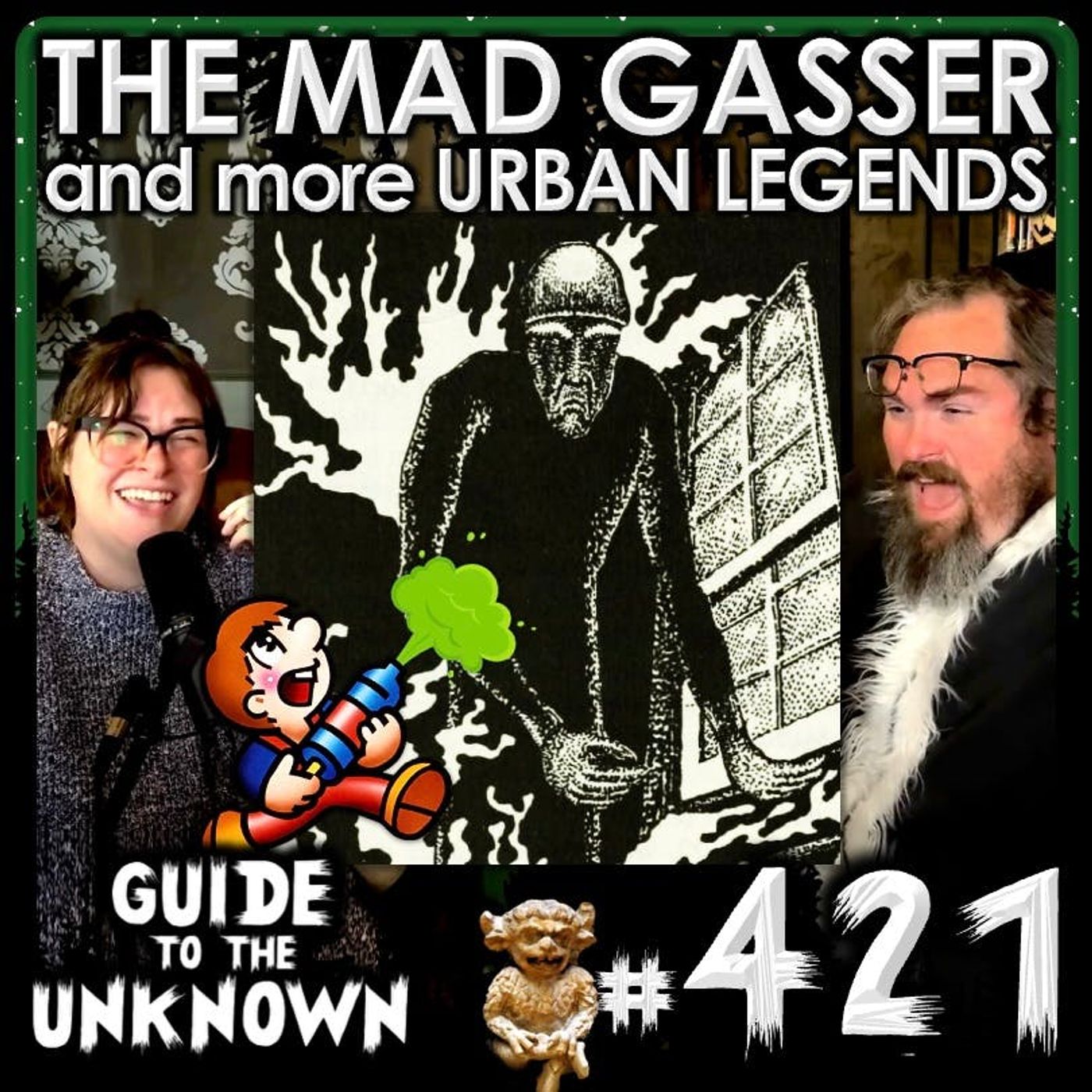 421: The MAD GASSER and more URBAN LEGENDS artwork