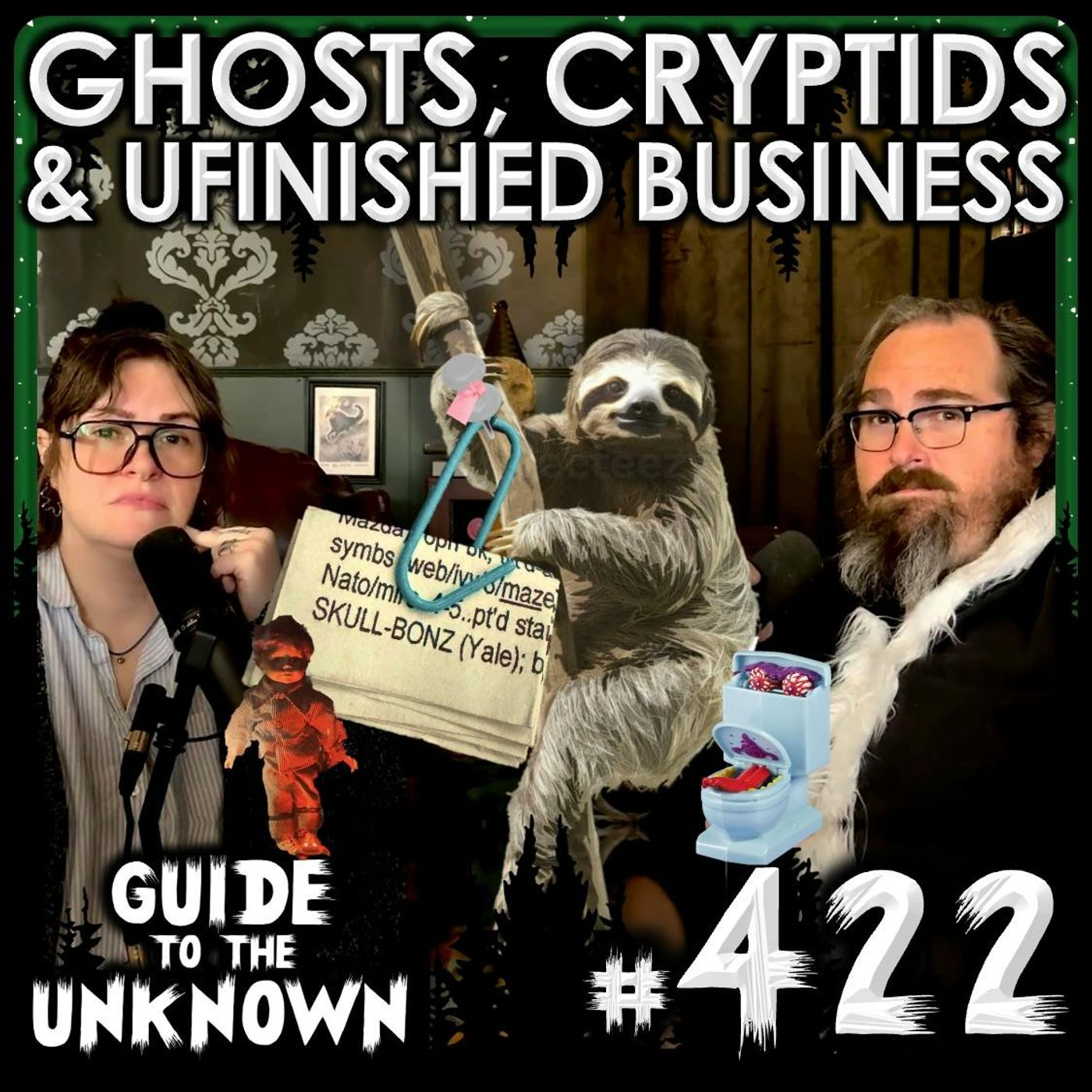 422: Ghosts, Cryptids, & Unfinished Business episode artwork