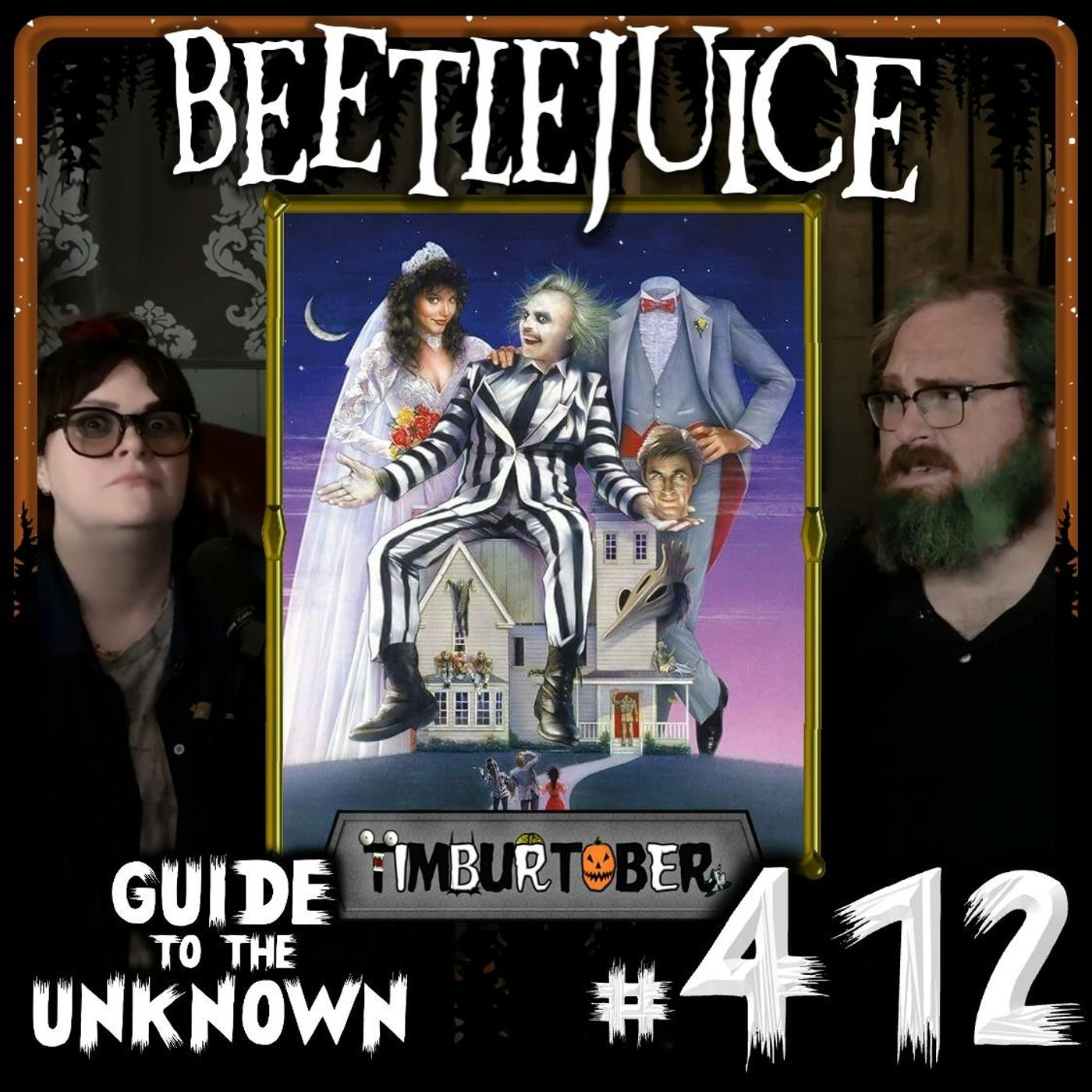 412: Beetlejuice (TIMBURTOBER) artwork