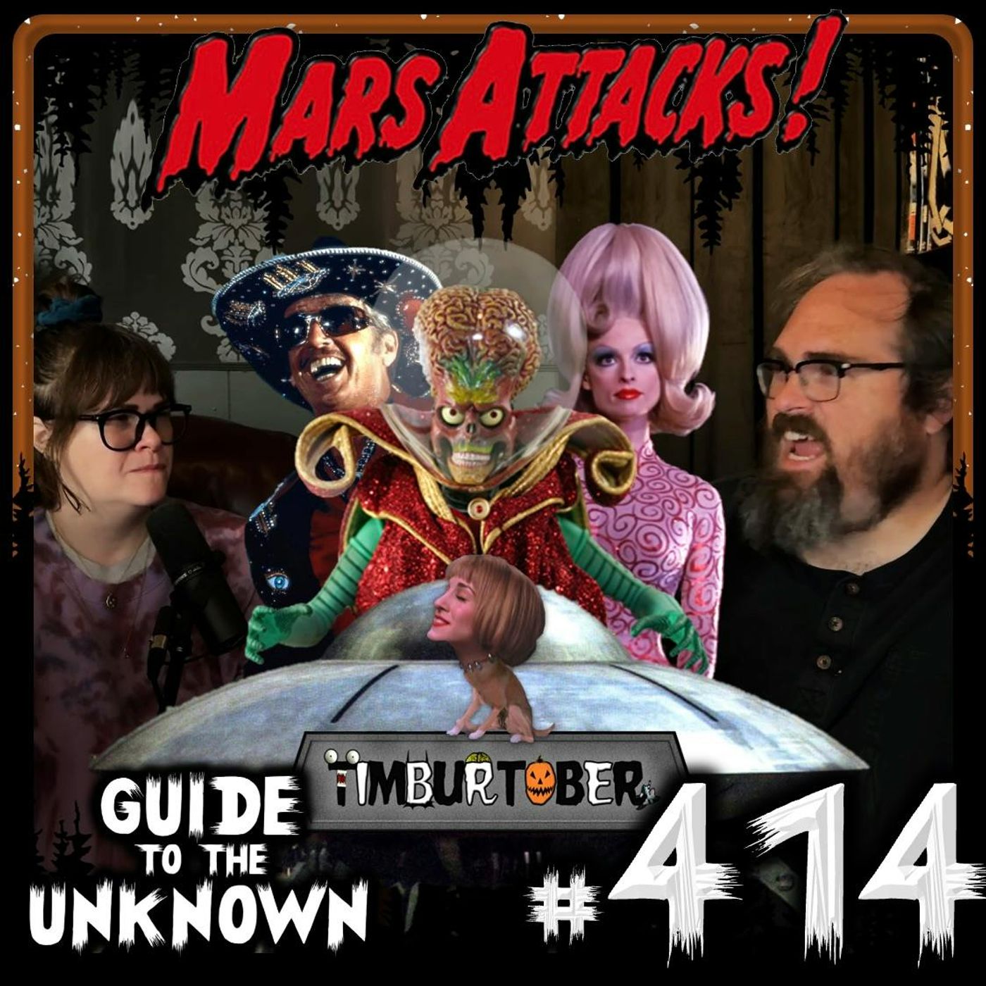 414: Mars Attacks (TIMBURTOBER) artwork
