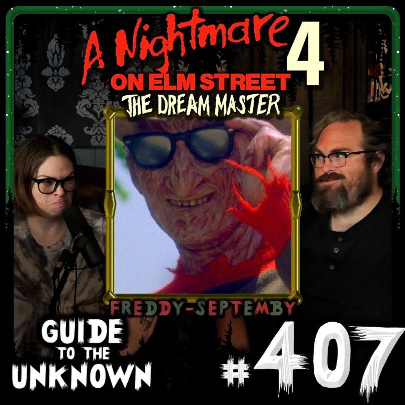407: A Nightmare on Elm Street 4: The Dream Master (FREDDY SEPTEMBY) artwork