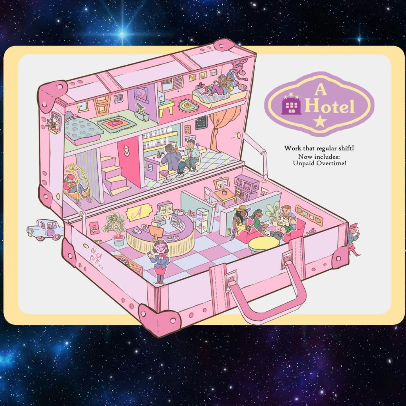 BONUS! A hotel