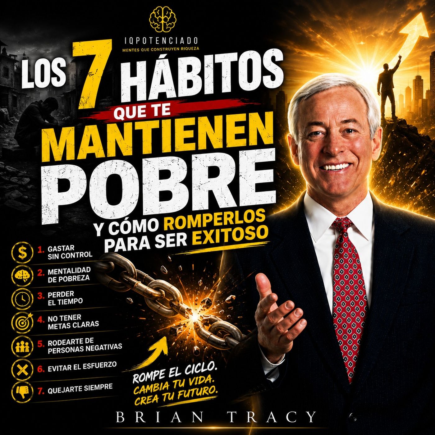 Los 7 Hábitos que Te Mantienen Pobre y Cómo Romperlos para Ser Exitoso - Brian Tracy
