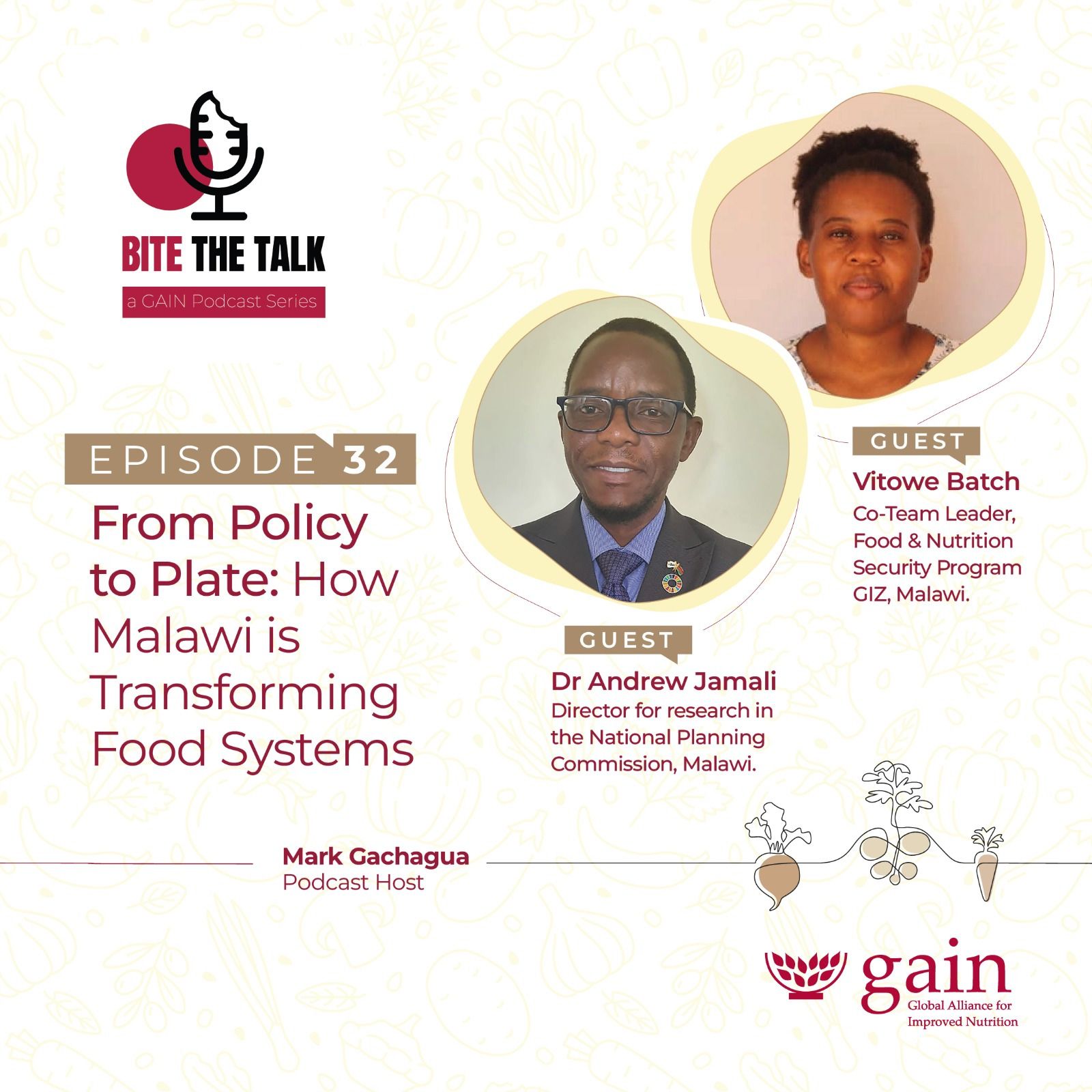 From Policy to Plate: How Malawi is transforming Food Systems | With Dr Andrew Jamali and Vitowe Batch