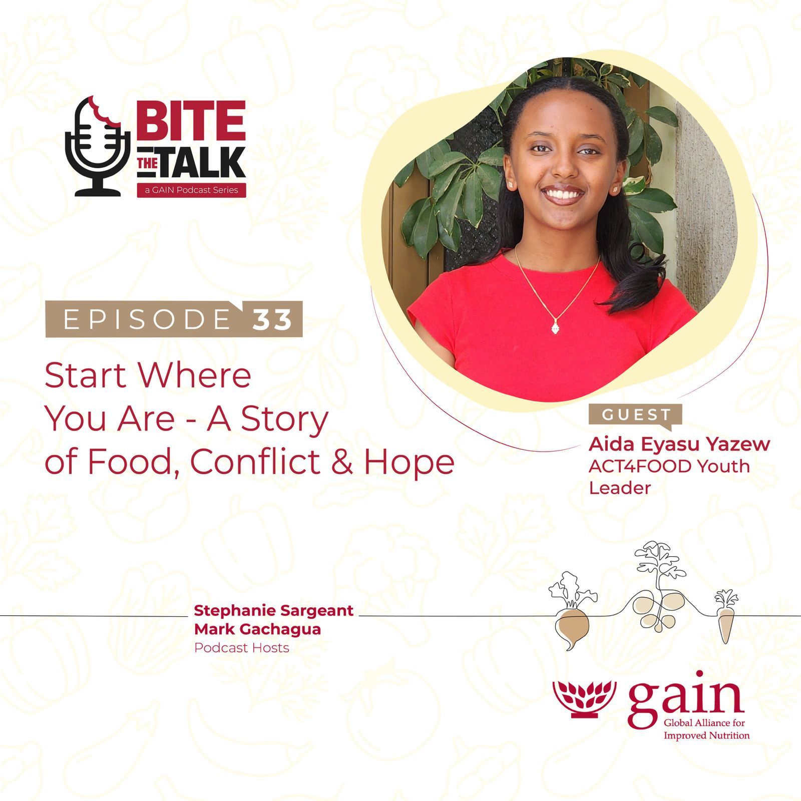 'Start Where You Are - A Story of Food, Conflict & Hope' | With Aida Eyasu