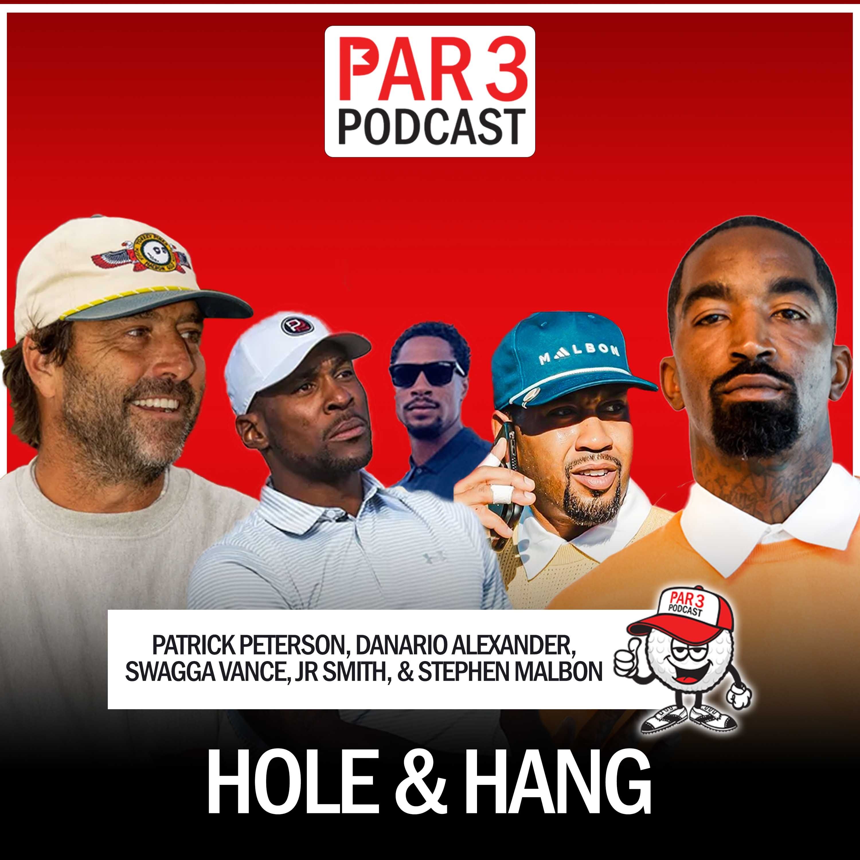 R5, HOLE 11: Patrick Peterson, Danario Alexander, Swagga Vance, J.R. Smith & Stephen Malbon Hole and Hang