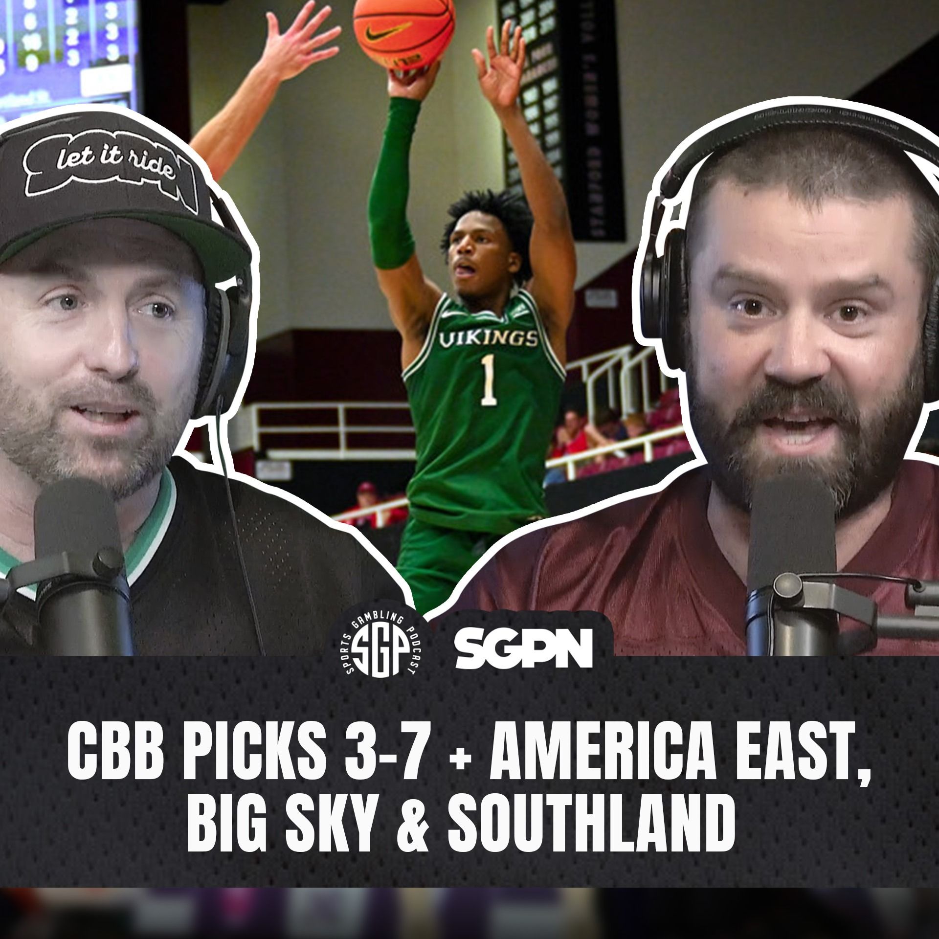 College Basketball Picks Sat Mar 7th + America East, Big Sky & Southland | Sports Gambling Podcast (Ep. 2512)