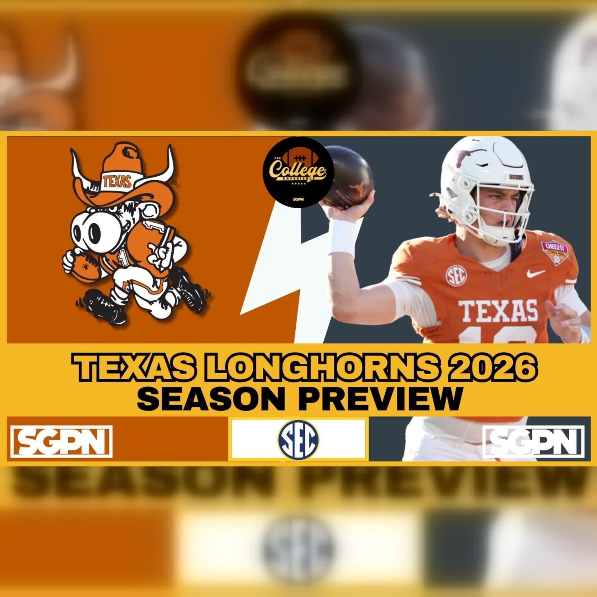 Texas Longhorns 2026 Team Preview (Ep. 3102) episode artwork