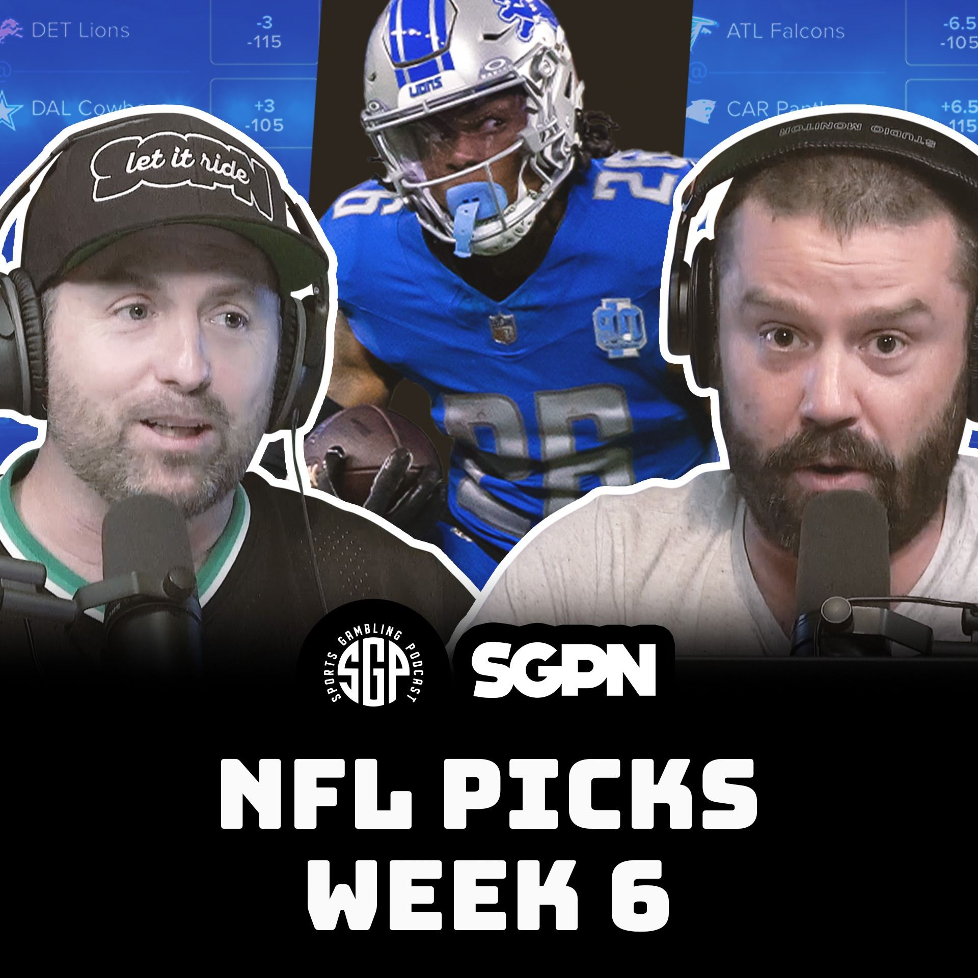 NFL Picks Week 6 | Sports Gambling Podcast (Ep. 2108)