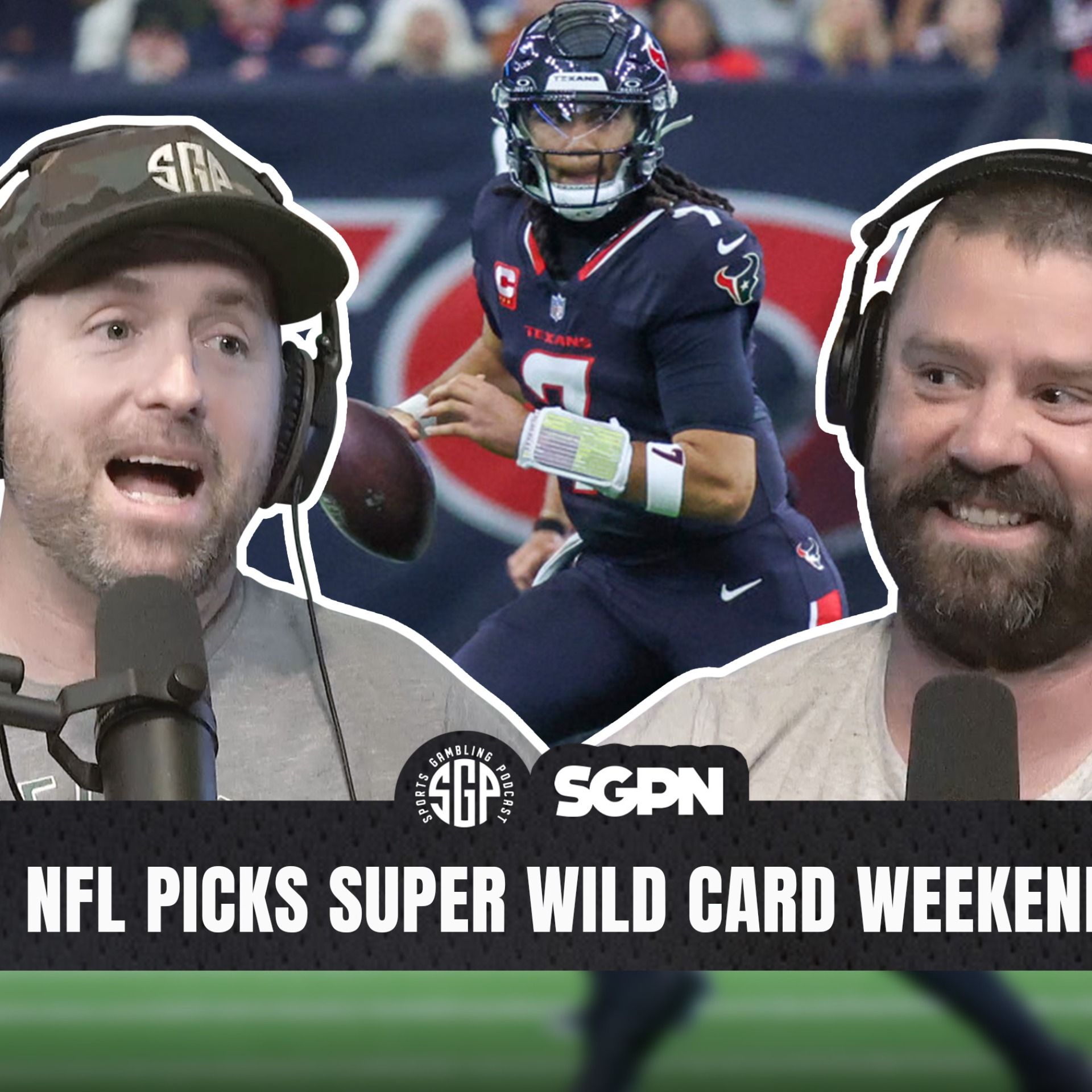 NFL Picks Wild Card Weekend | Sports Gambling Podcast (Ep. 2470)