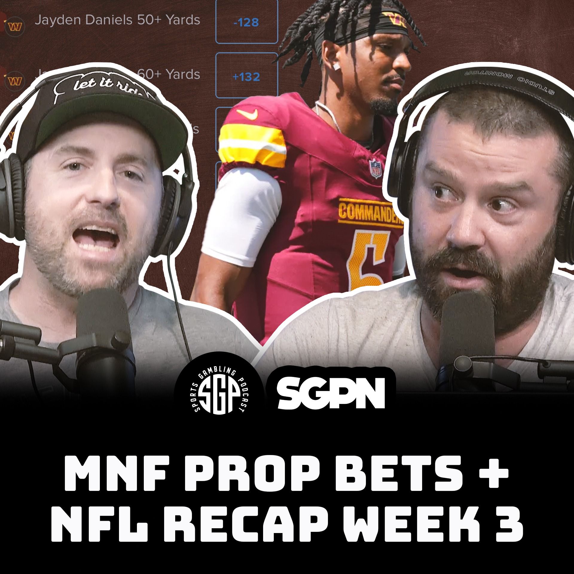 Monday Night Football Prop Bets + NFL Recap Week 3.| Sports Gambling Podcast (Ep. 2095)