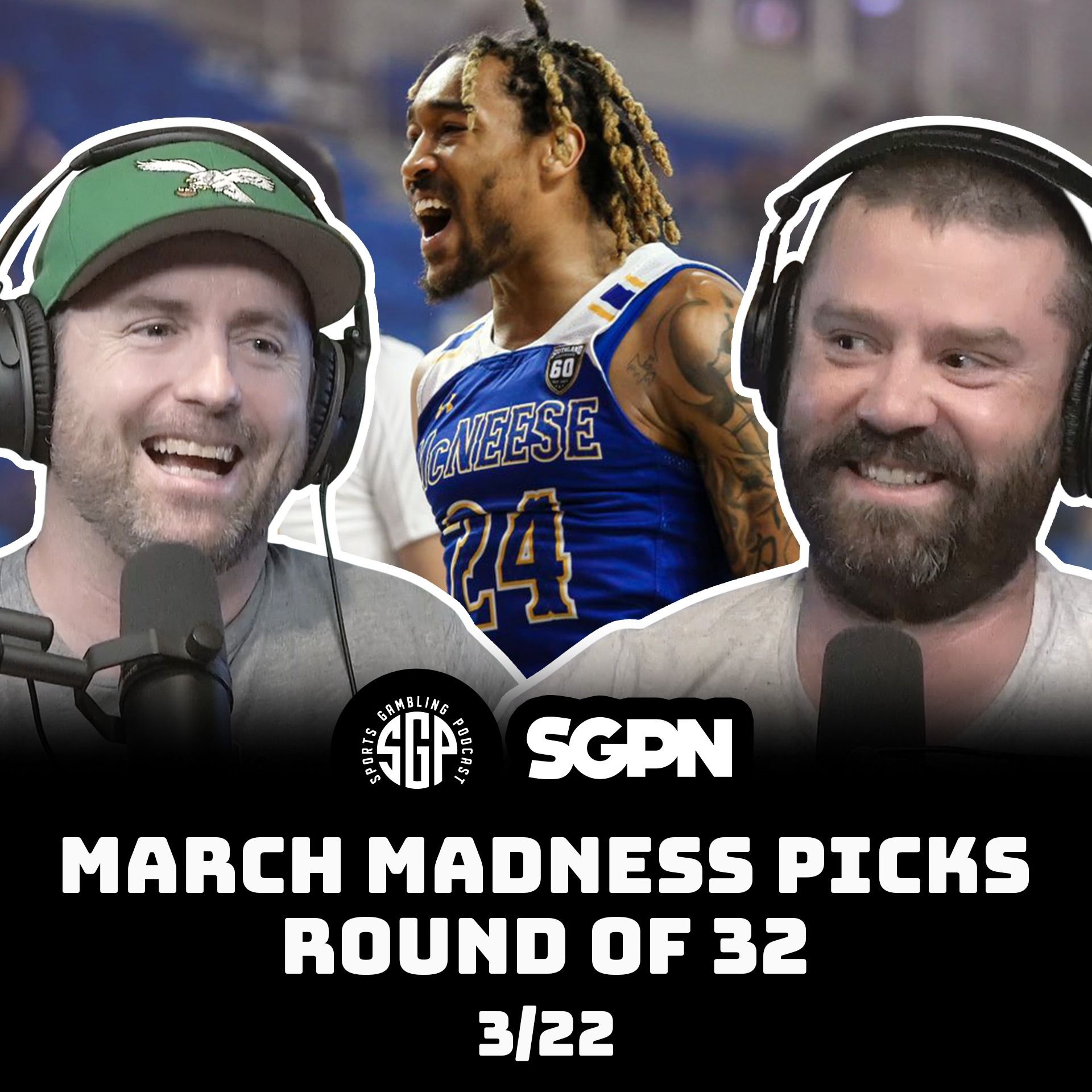 College Basketball Picks - Sat 3/22 - March Madness Round Of 32 Bets | Sports Gambling Podcast (Ep. 2231)