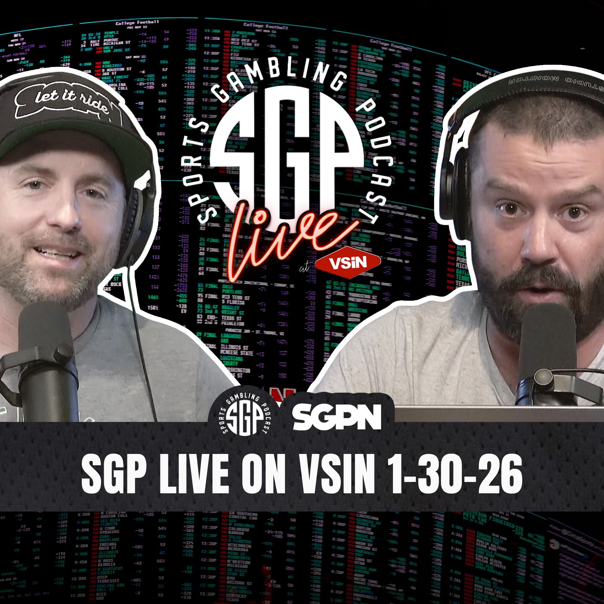 Sports Gambling Podcast LIVE on VSIN (1-30-26) | SGP LIVE