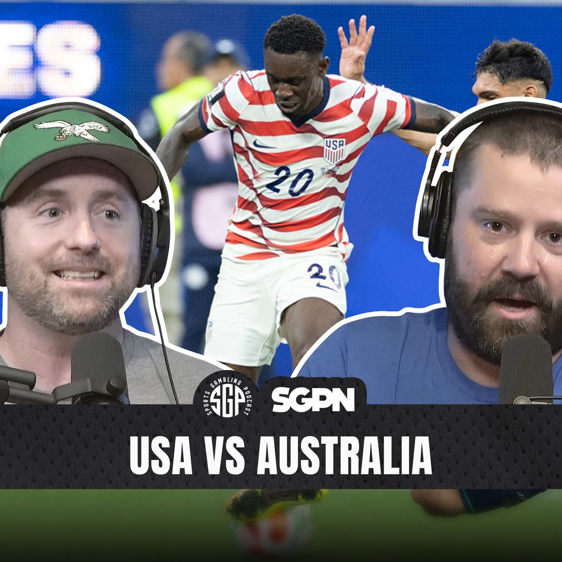 World Cup Picks - USA vs Australia | Sports Gambling Podcast (Ep. 2599) episode artwork