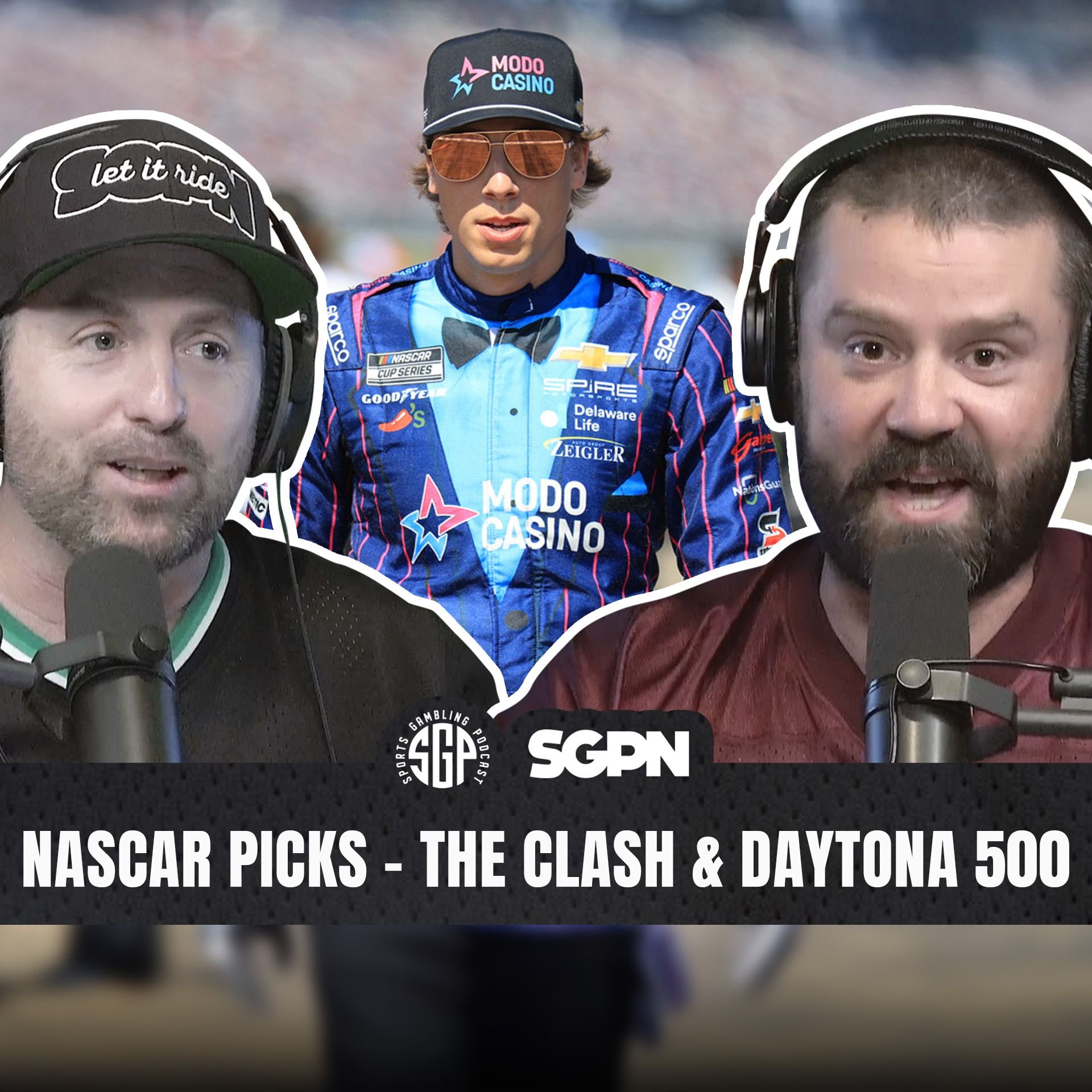 NASCAR Picks - The Clash & Daytona 500 | Sports Gambling Podcast (Ep. 2487)