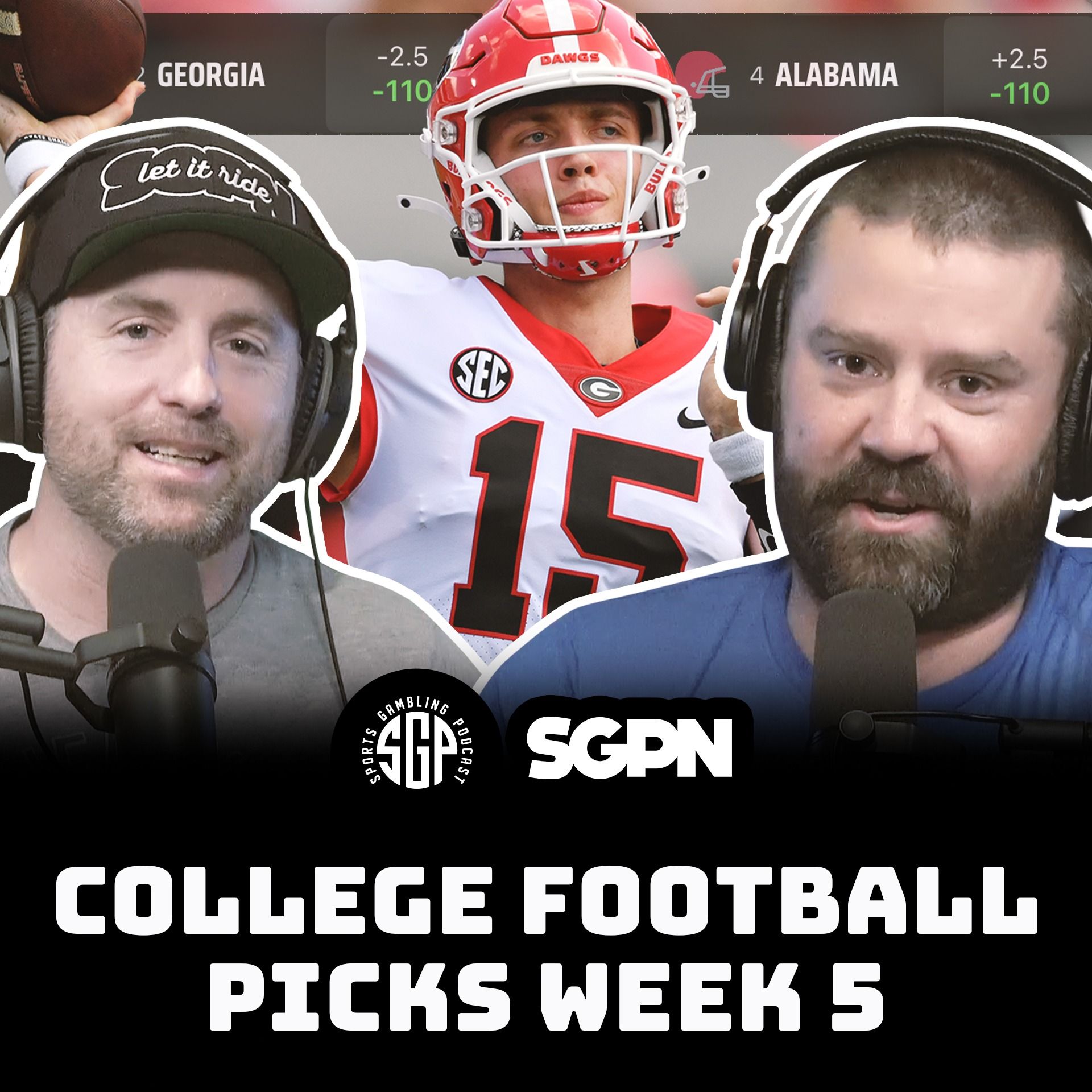 College Football Picks Week 5 | Sports Gambling Podcast (Ep. 2097)