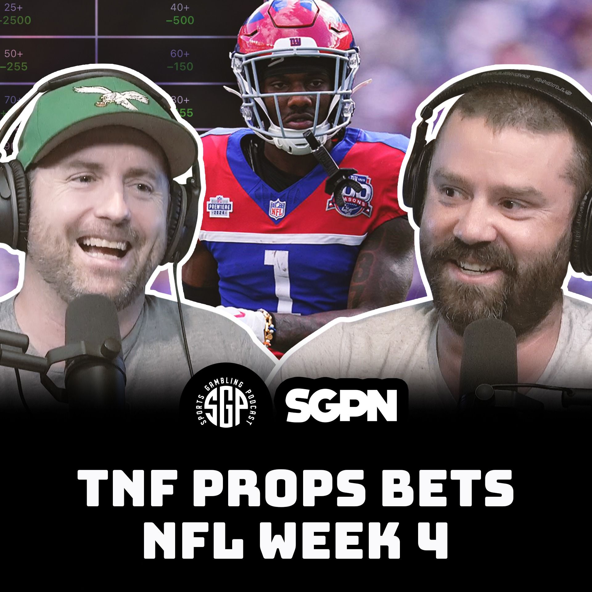 Thursday Night Football Props Bets - Giants Vs Cowboys | Sports Gambling Podcast (Ep. 2096)