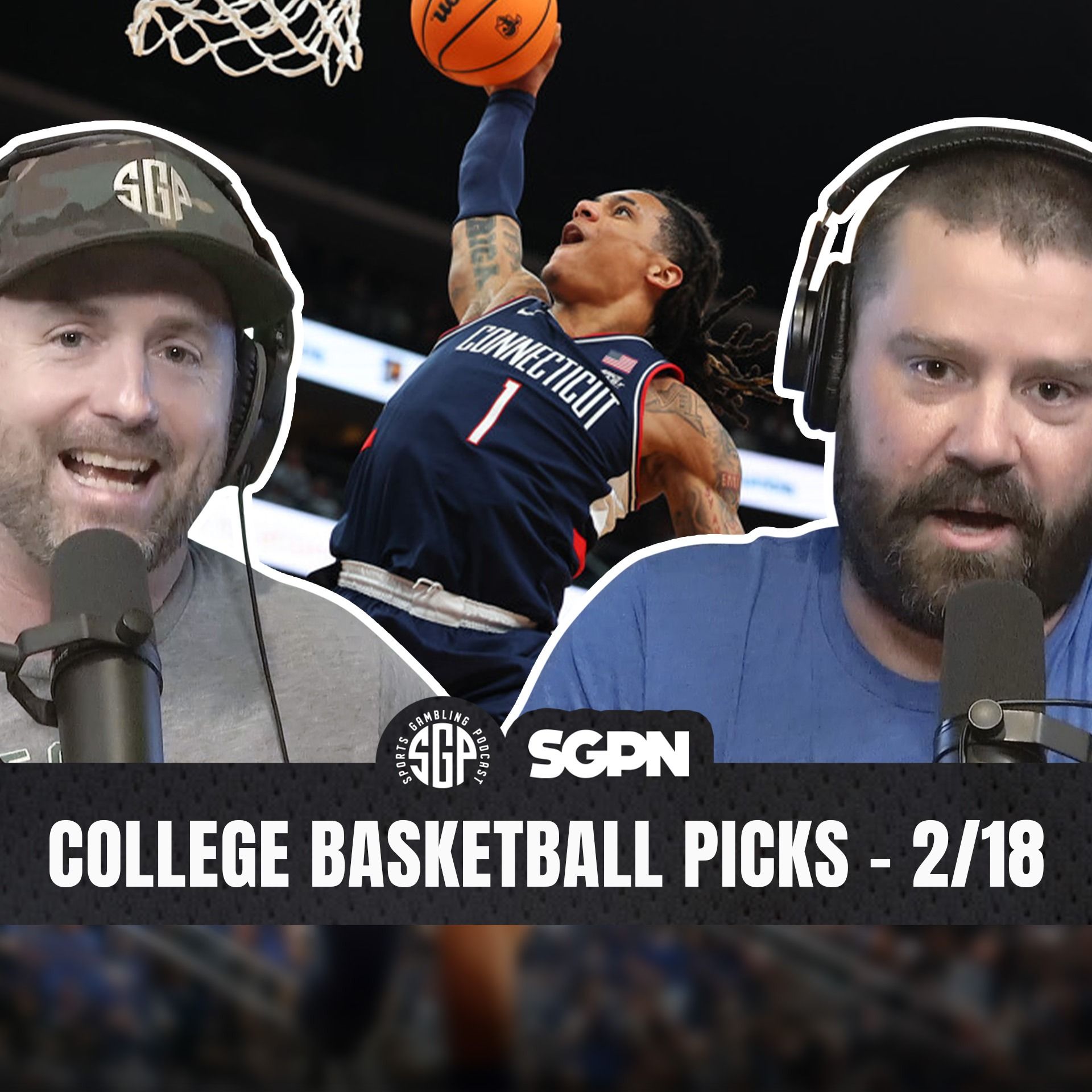 College Basketball Picks Wed Feb 18th | Sports Gambling Podcast (Ep. 2499)