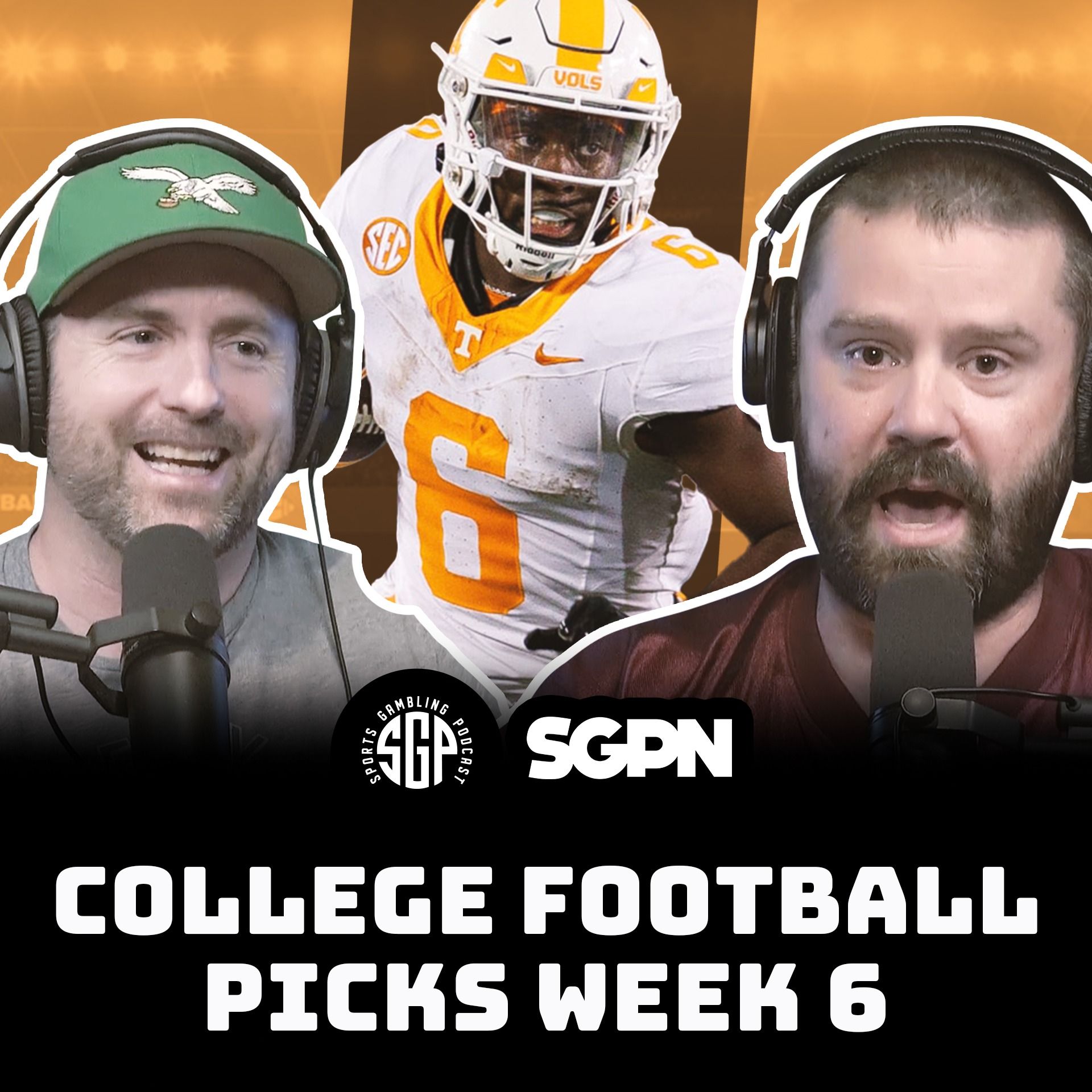 College Football Picks Week 6 | Sports Gambling Podcast (Ep. 2102)