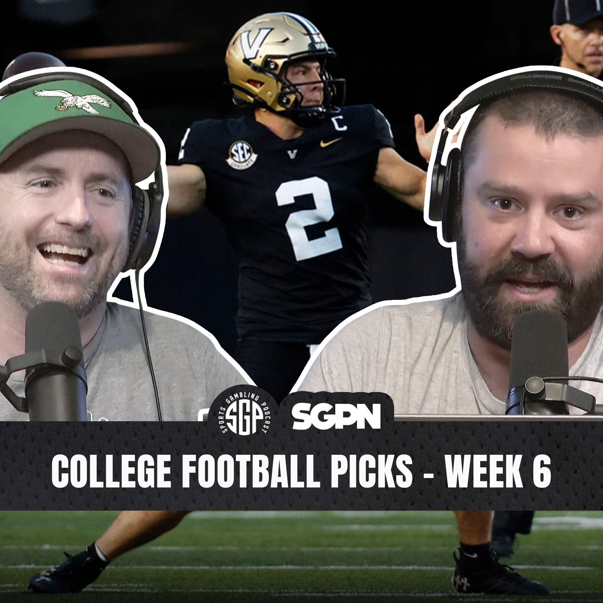 College Football Picks Week 6 | Sports Gambling Podcast (Ep. 2392)