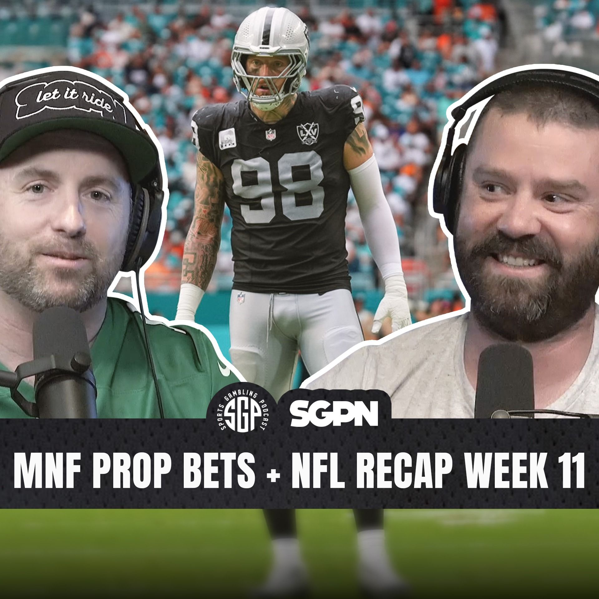 Monday Night Football Prop Bets + NFL Recap Week 11 (Ep. 2429)