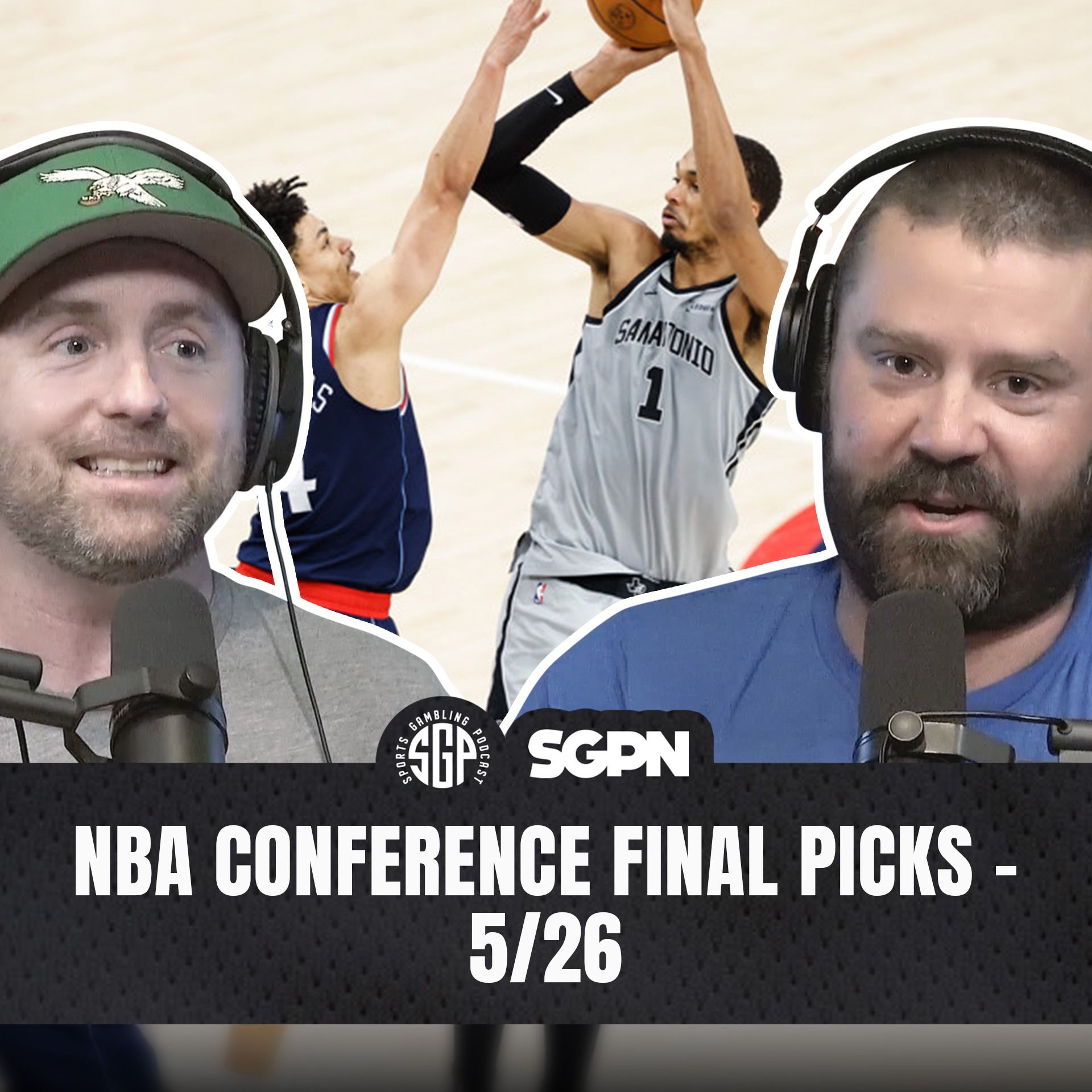 NBA Conference Final Picks - 5/26 | Sports Gambling Podcast (Ep. 2573)